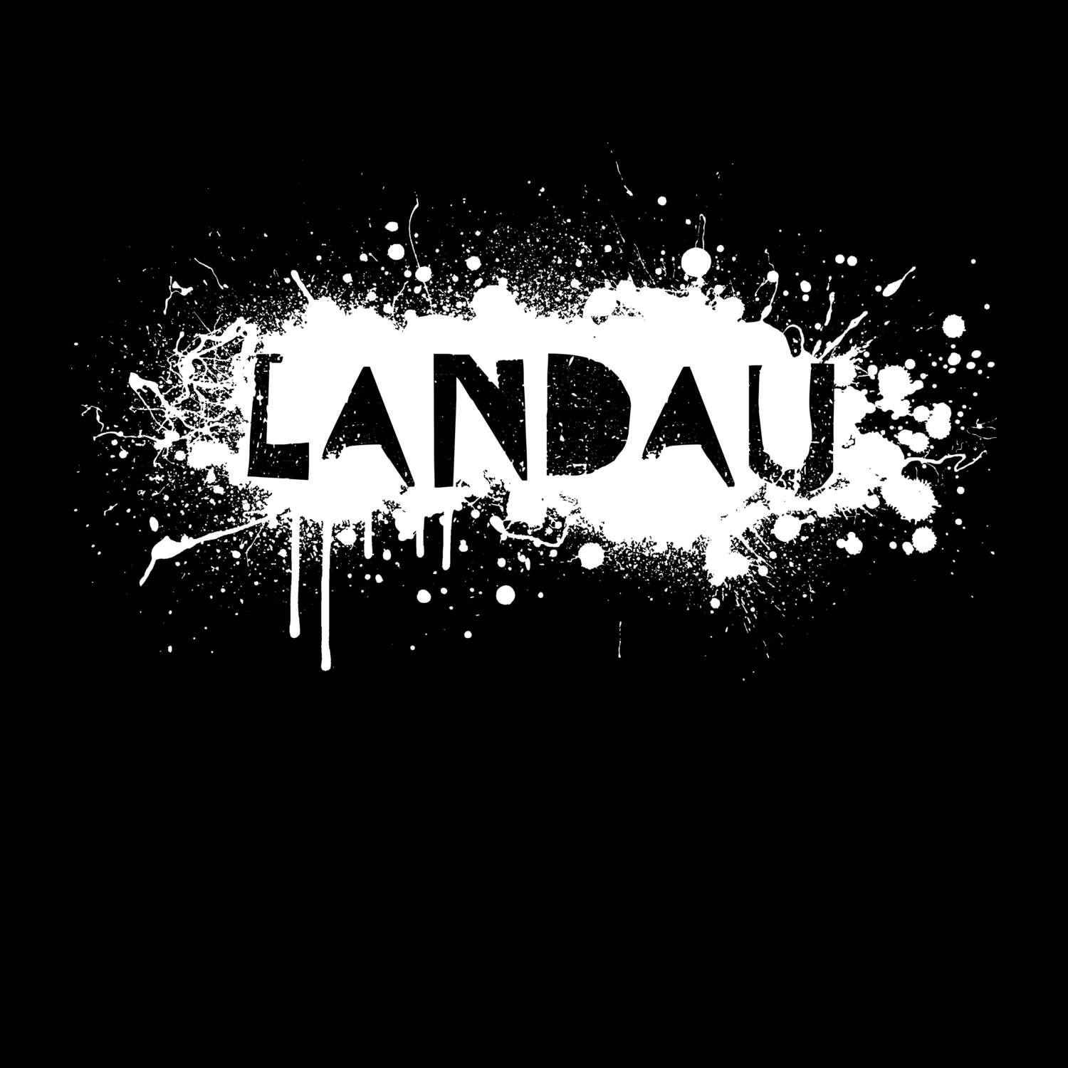 Landau T-Shirt »Paint Splash Punk«