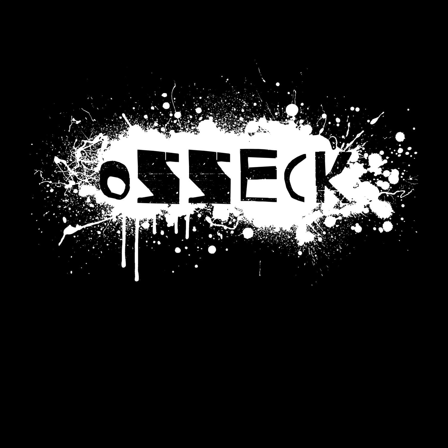 Osseck T-Shirt »Paint Splash Punk«