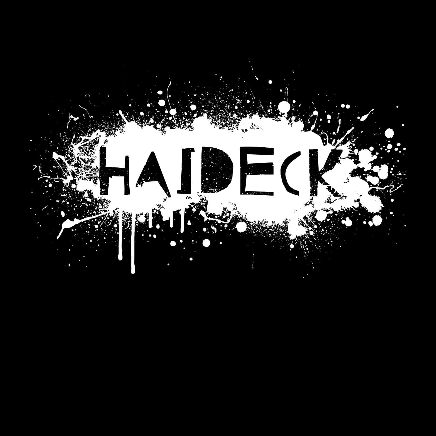 Haideck T-Shirt »Paint Splash Punk«