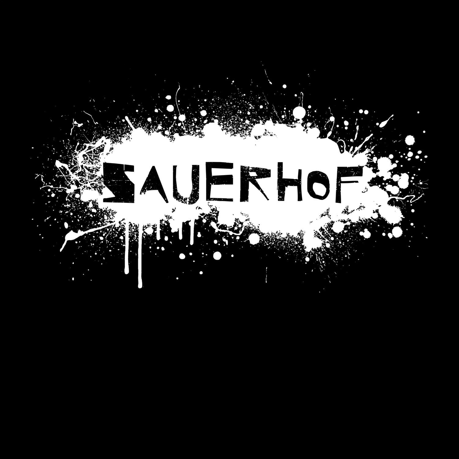 Sauerhof T-Shirt »Paint Splash Punk«
