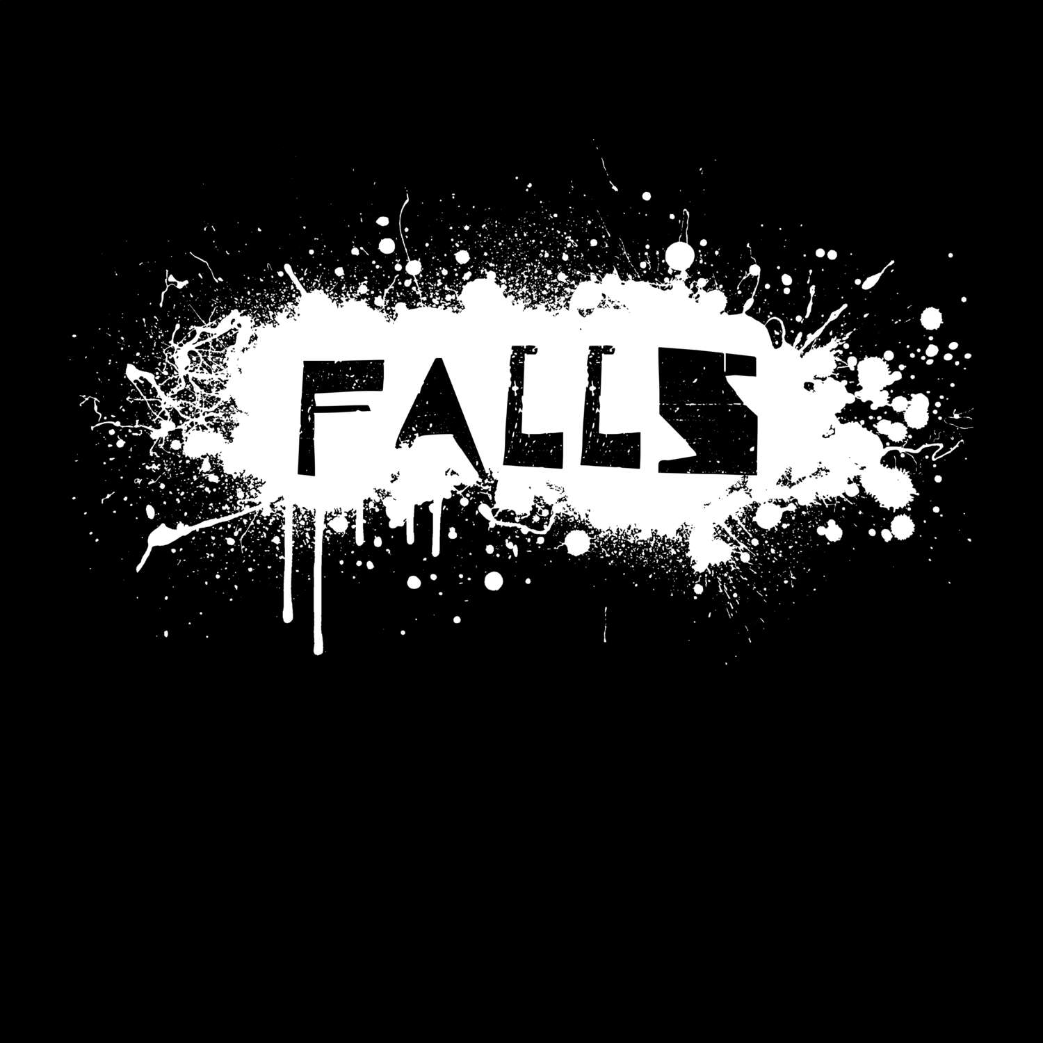 Falls T-Shirt »Paint Splash Punk«