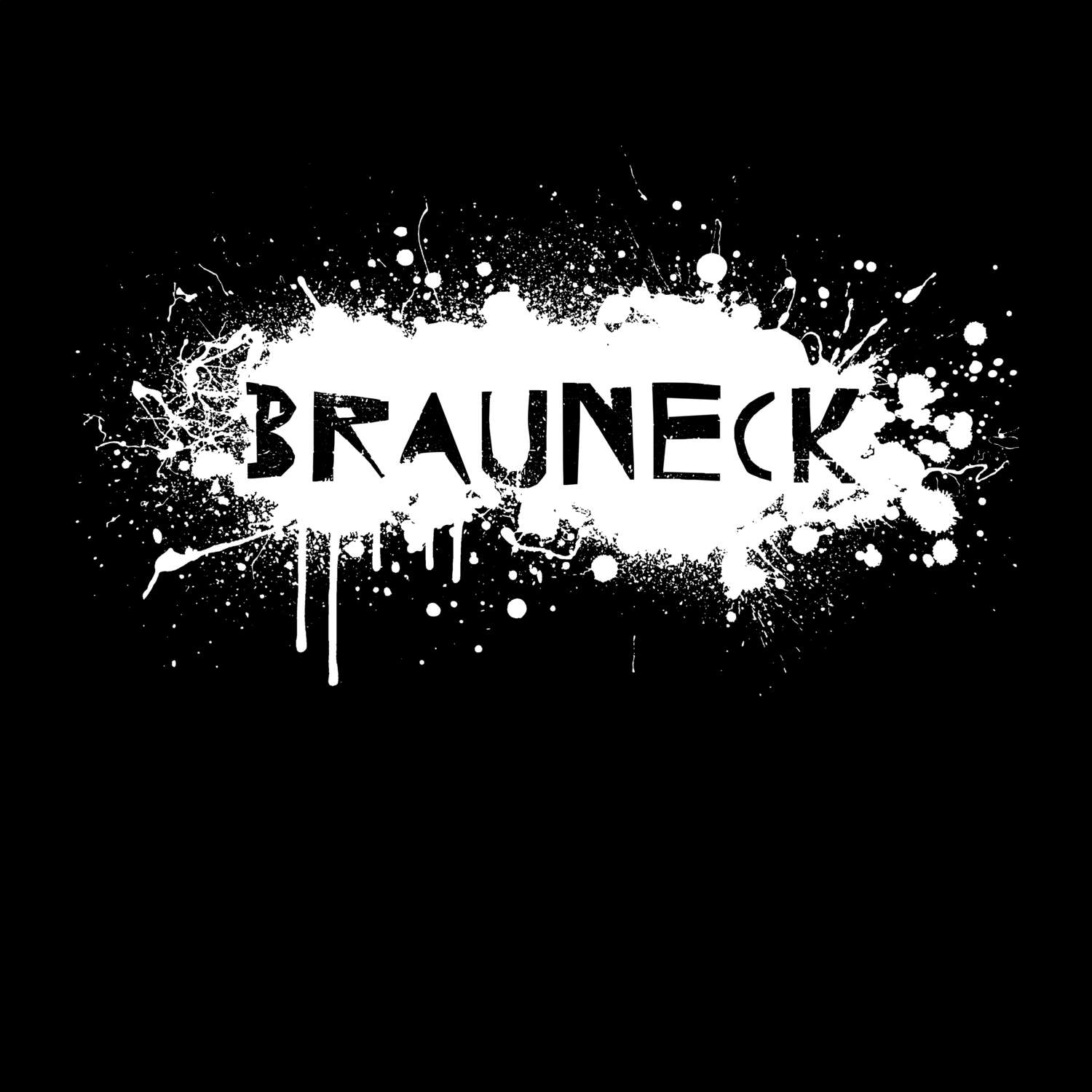 Brauneck T-Shirt »Paint Splash Punk«
