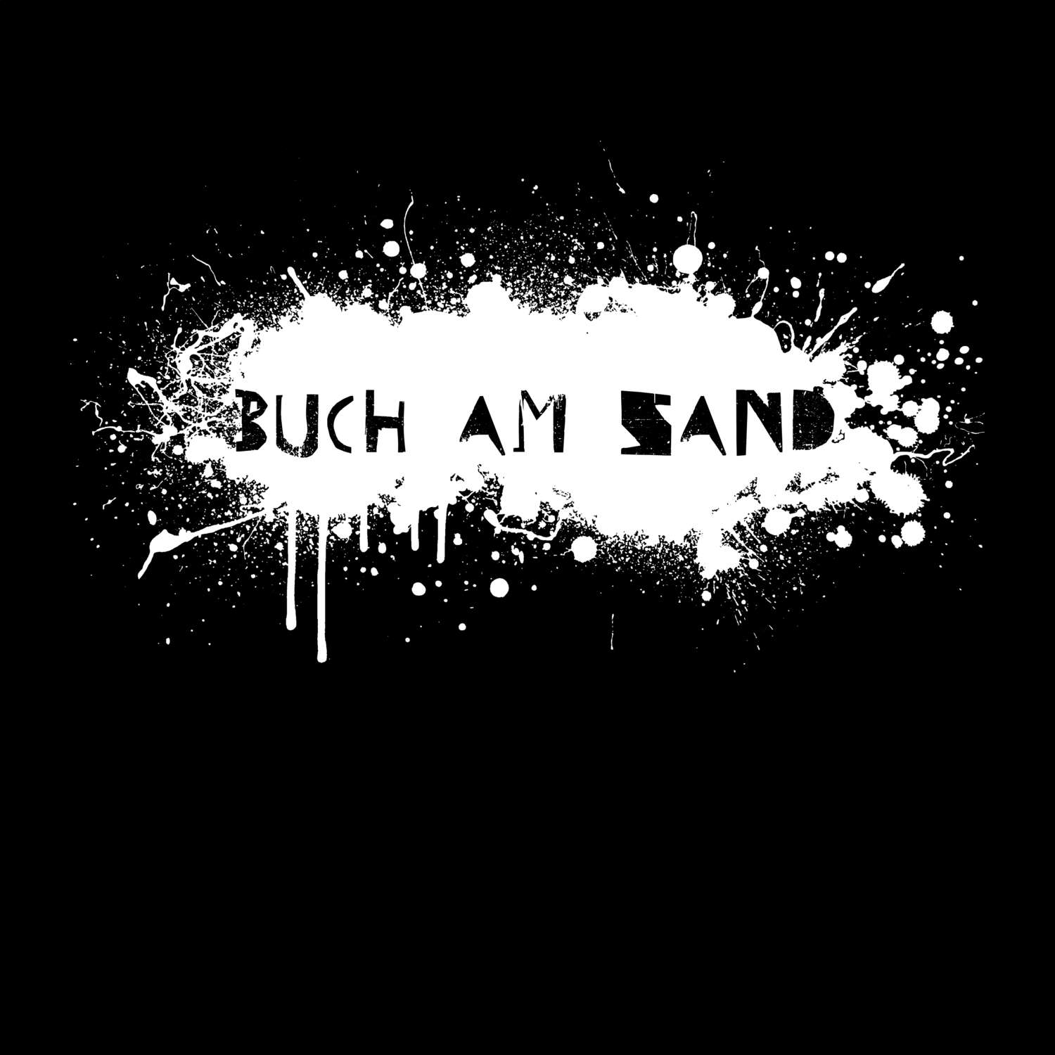 Buch am Sand T-Shirt »Paint Splash Punk«