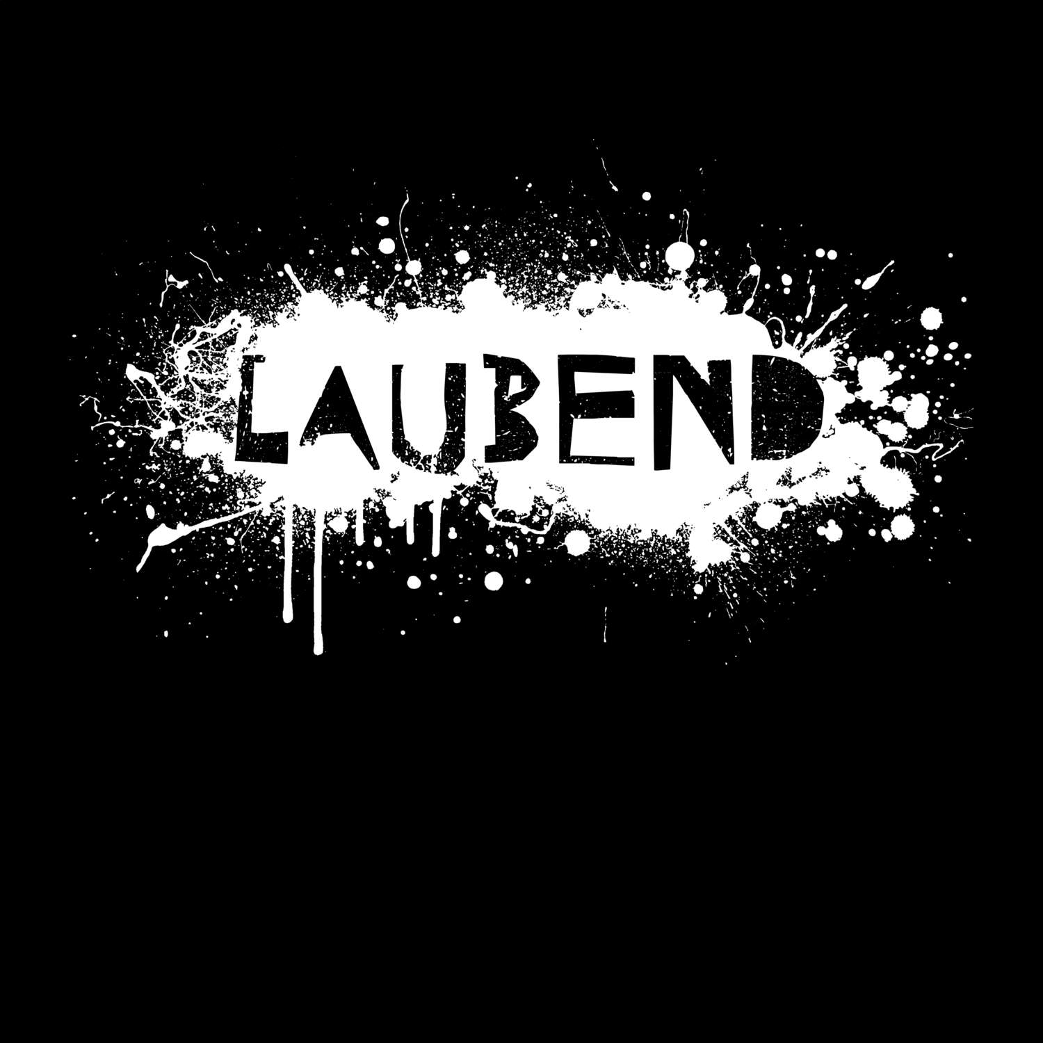 Laubend T-Shirt »Paint Splash Punk«