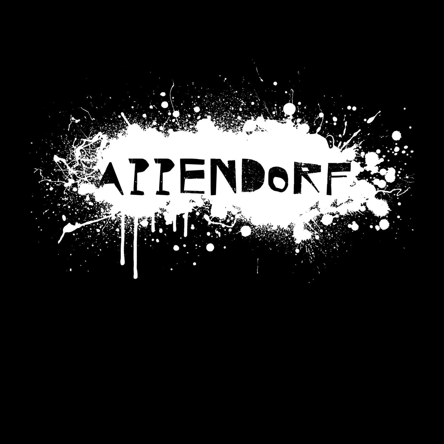 Appendorf T-Shirt »Paint Splash Punk«