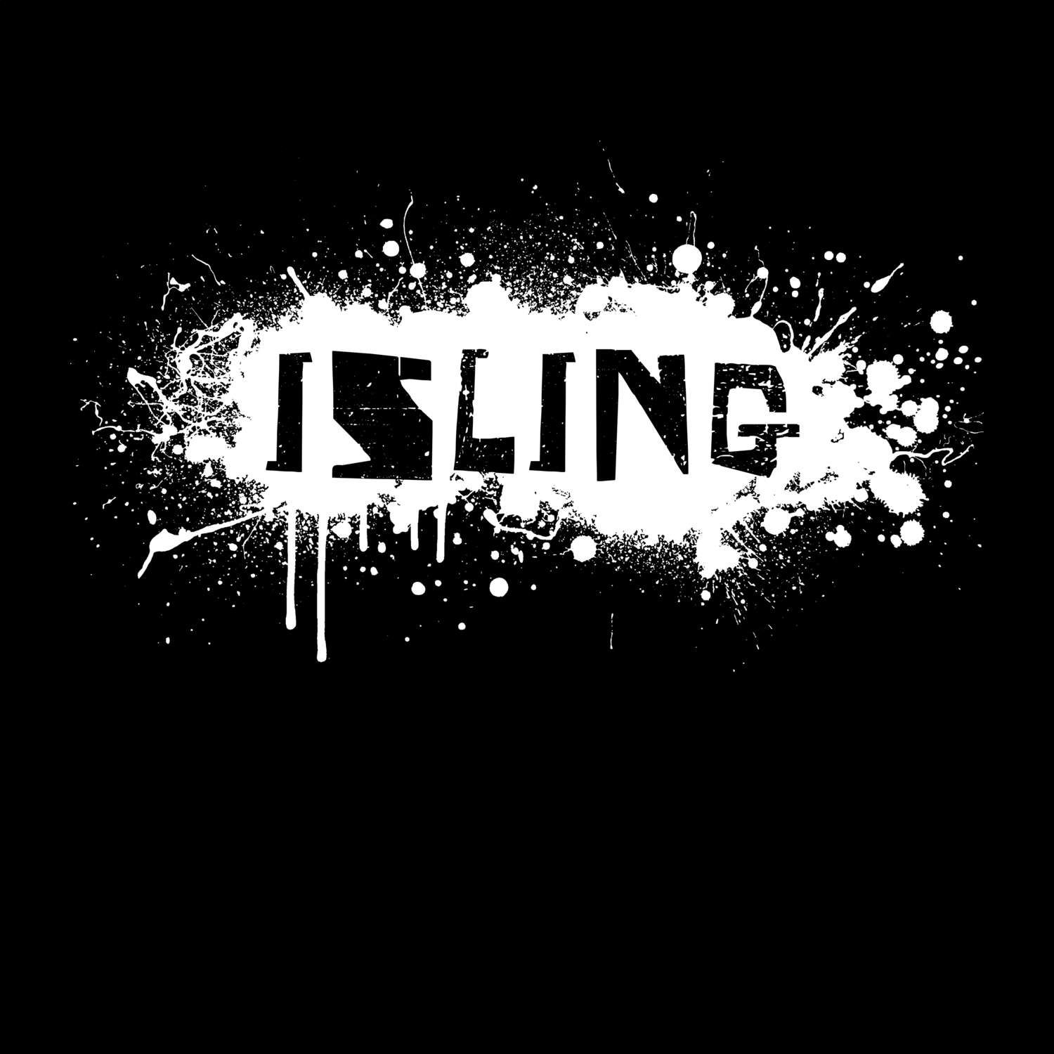 Isling T-Shirt »Paint Splash Punk«