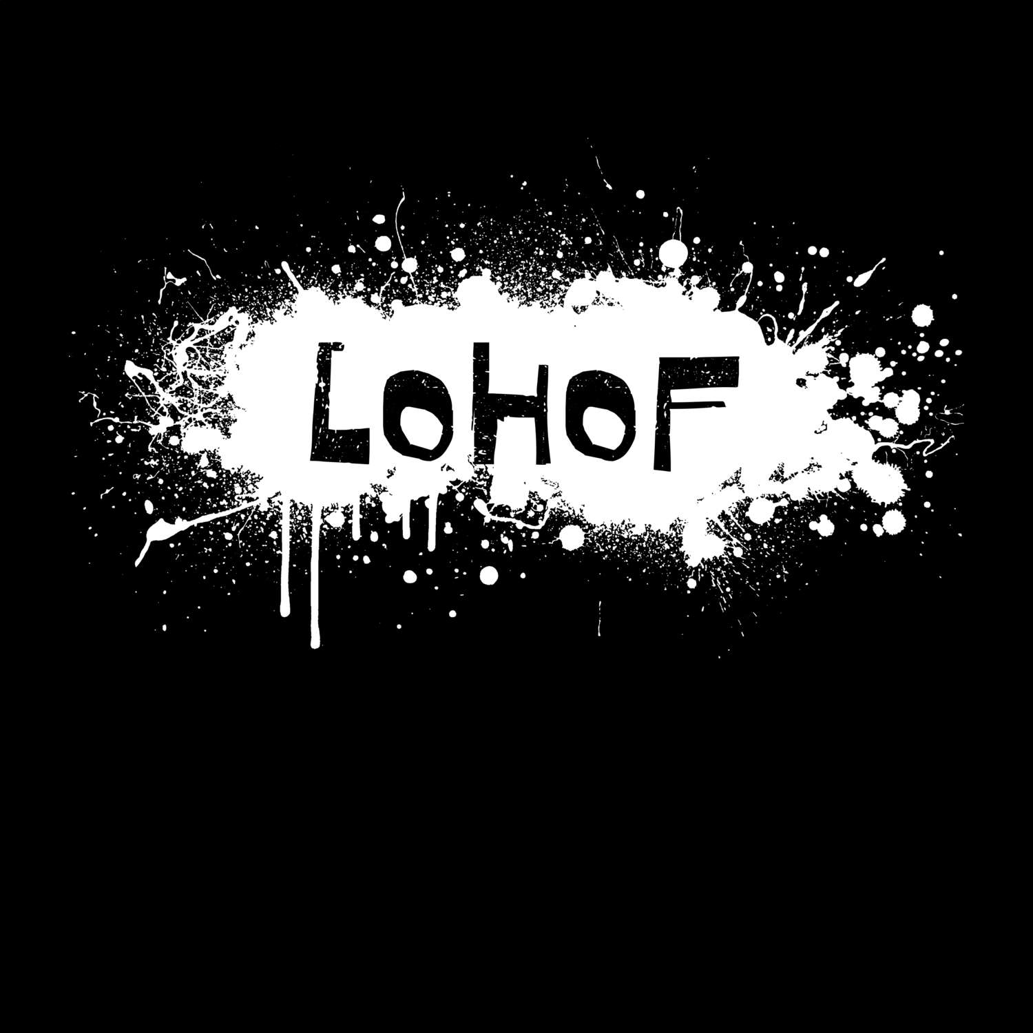 Lohof T-Shirt »Paint Splash Punk«