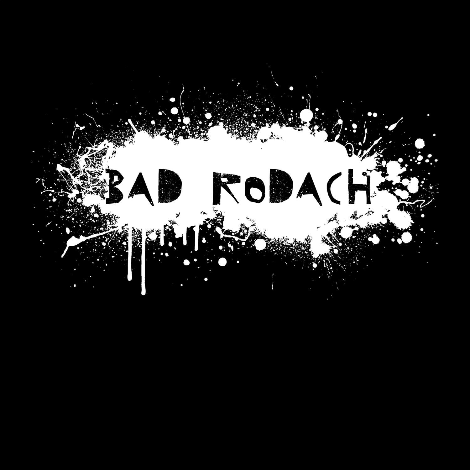 Bad Rodach T-Shirt »Paint Splash Punk«