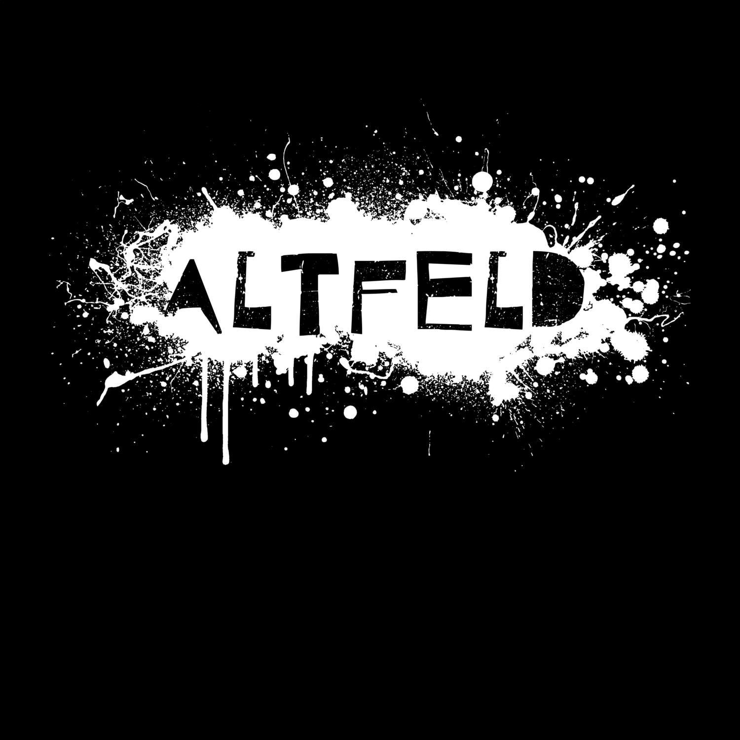 Altfeld T-Shirt »Paint Splash Punk«