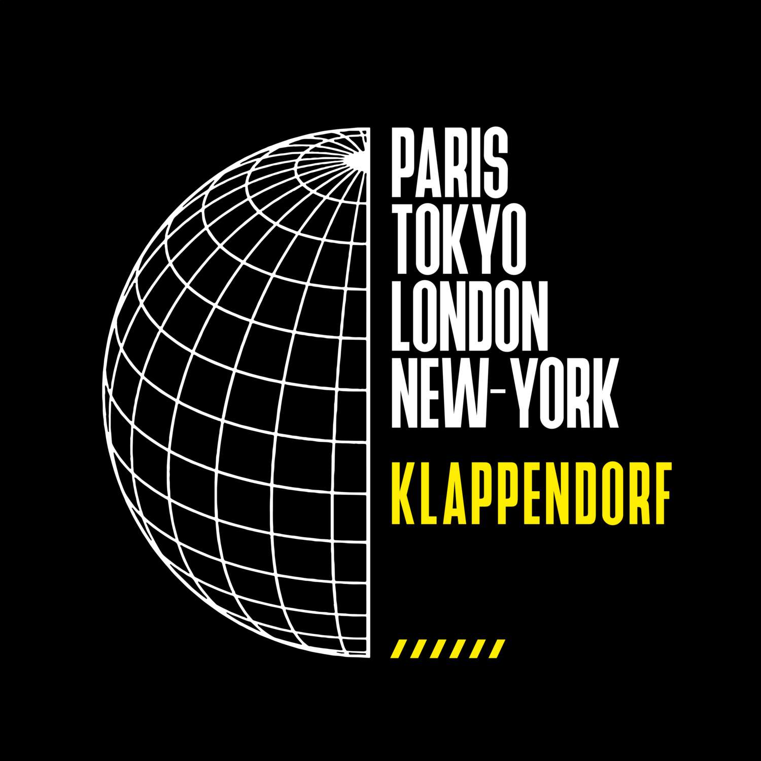 Klappendorf T-Shirt »Paris Tokyo London«