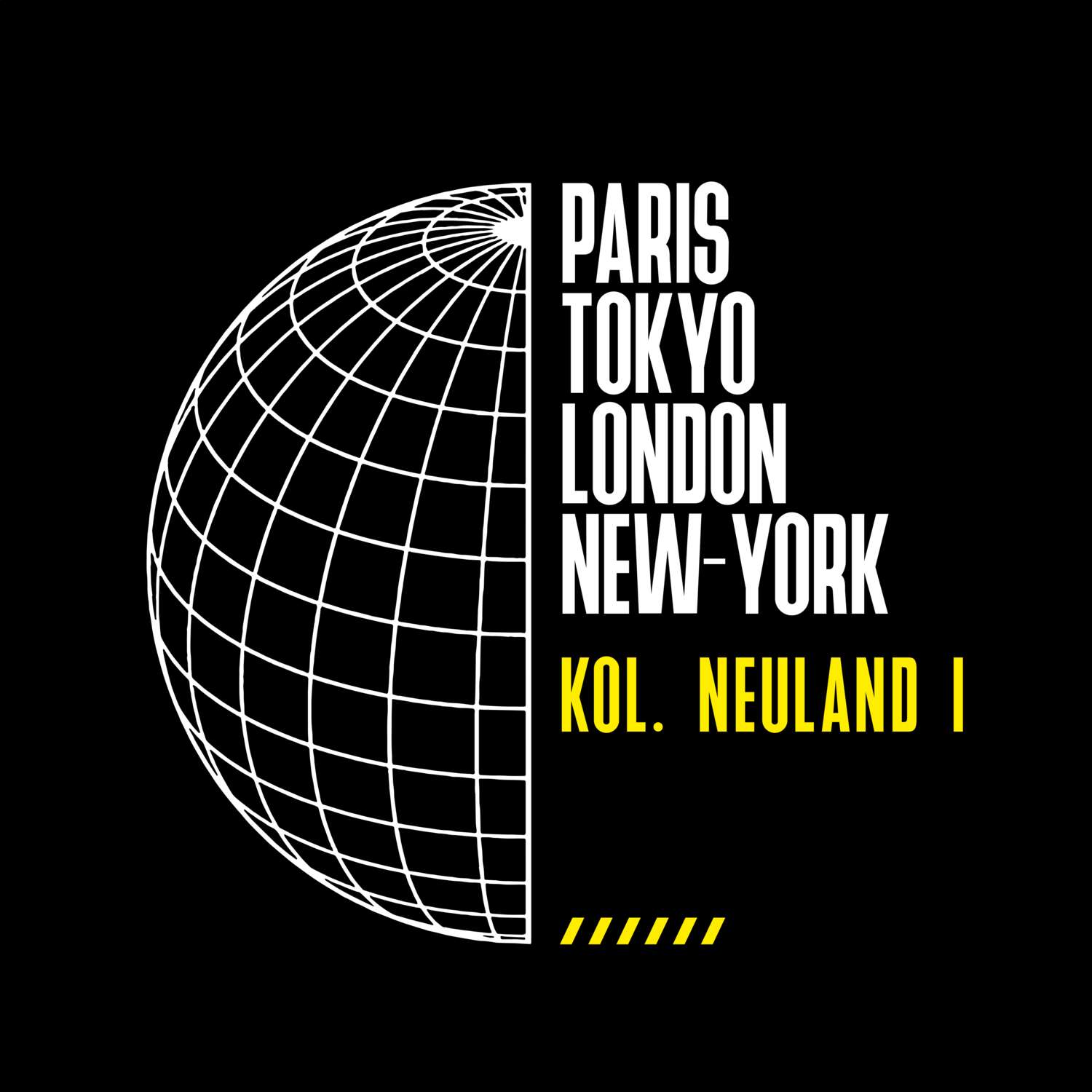 Kol. Neuland I T-Shirt »Paris Tokyo London«