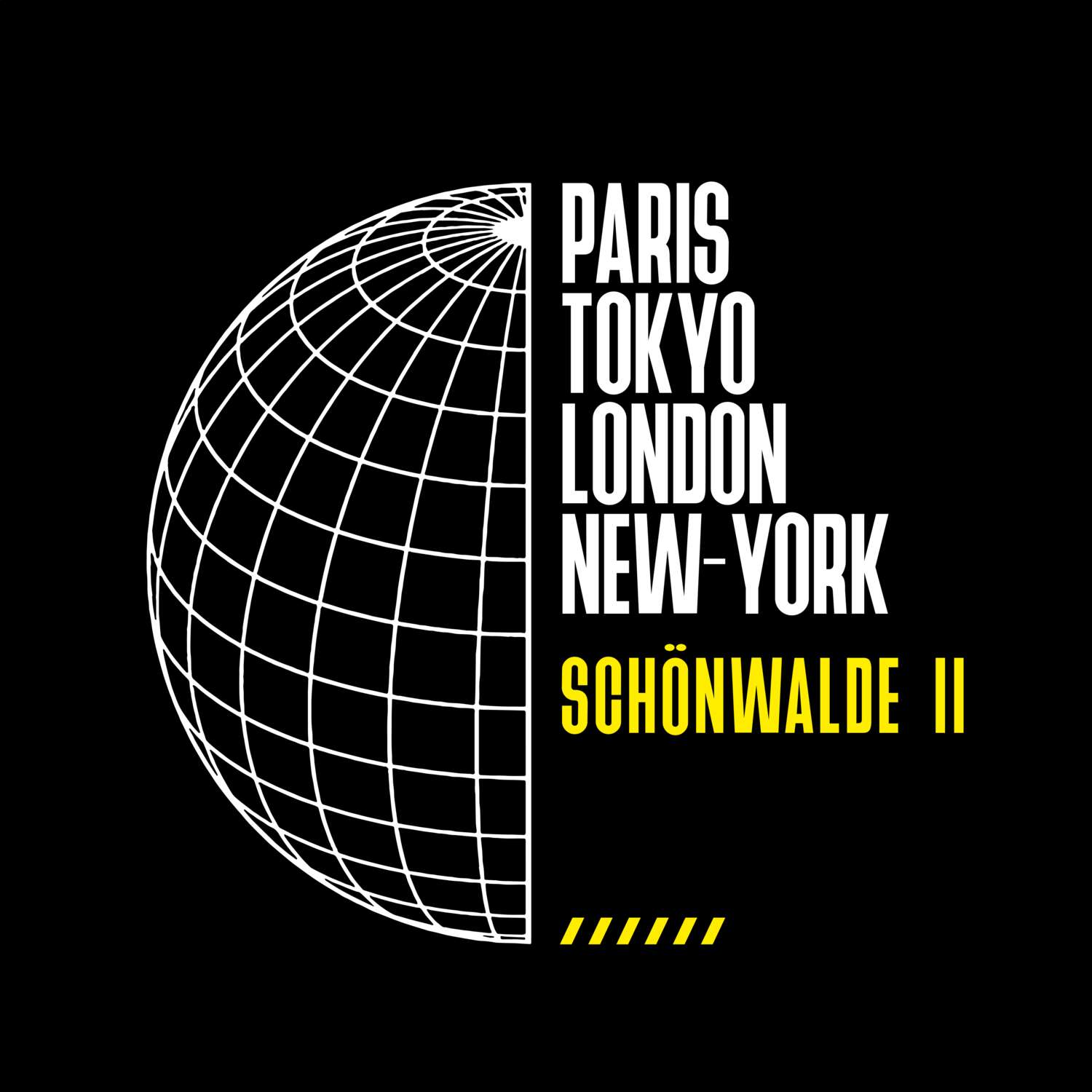 Schönwalde II T-Shirt »Paris Tokyo London«