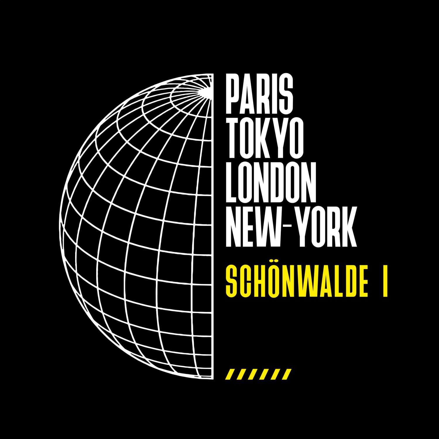Schönwalde I T-Shirt »Paris Tokyo London«