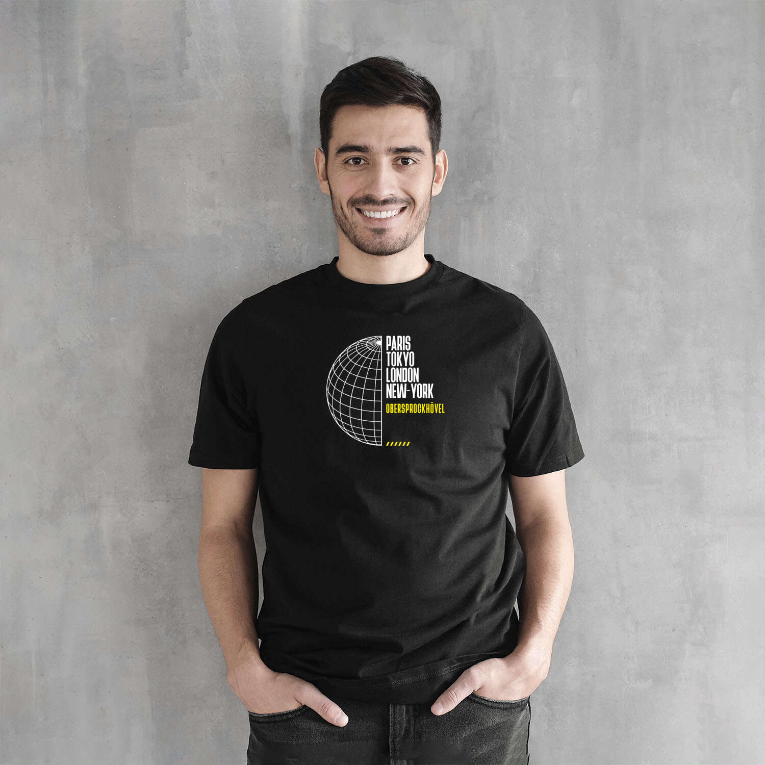 T-Shirt »Paris Tokyo London« für den Ort »Obersprockhövel«