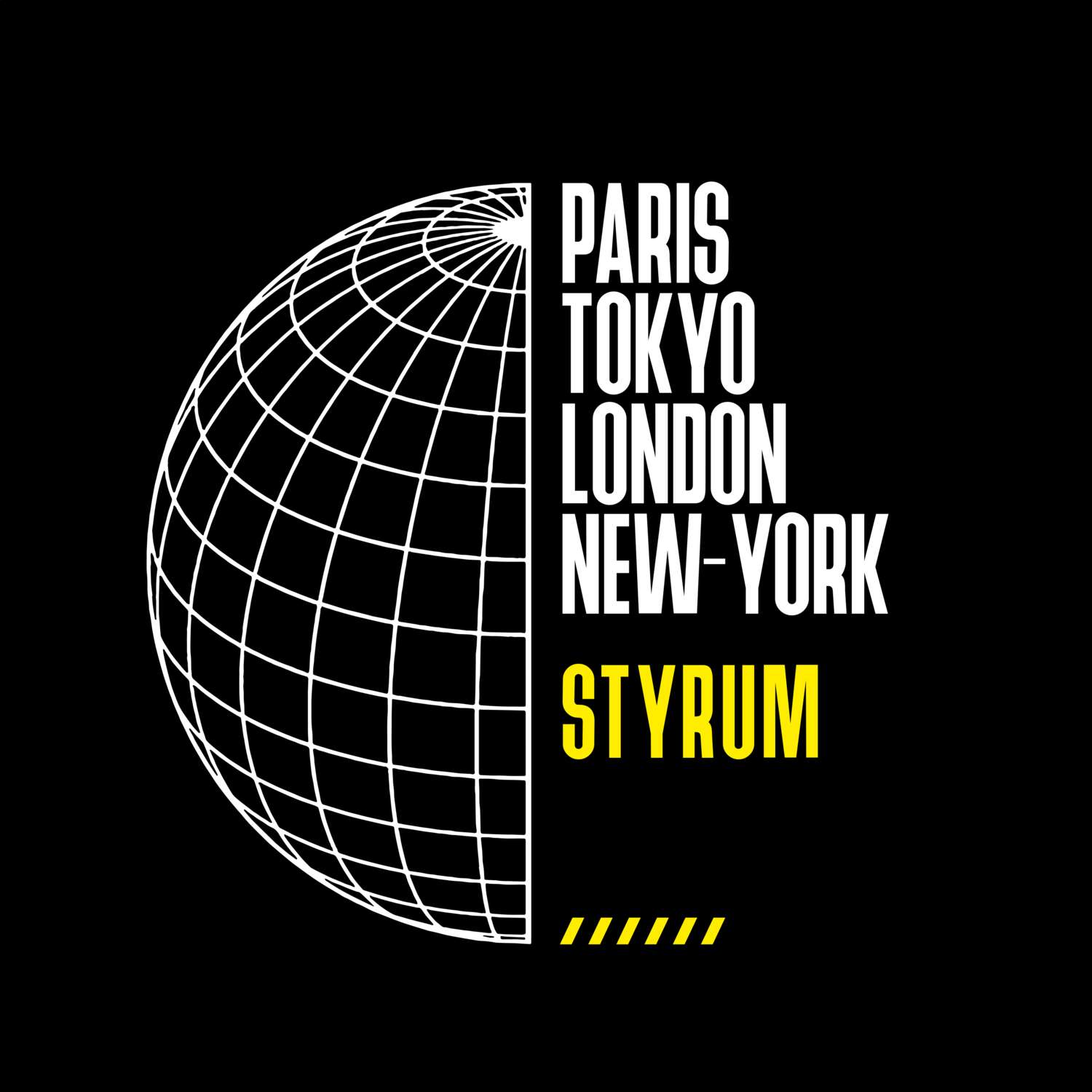 Styrum T-Shirt »Paris Tokyo London«