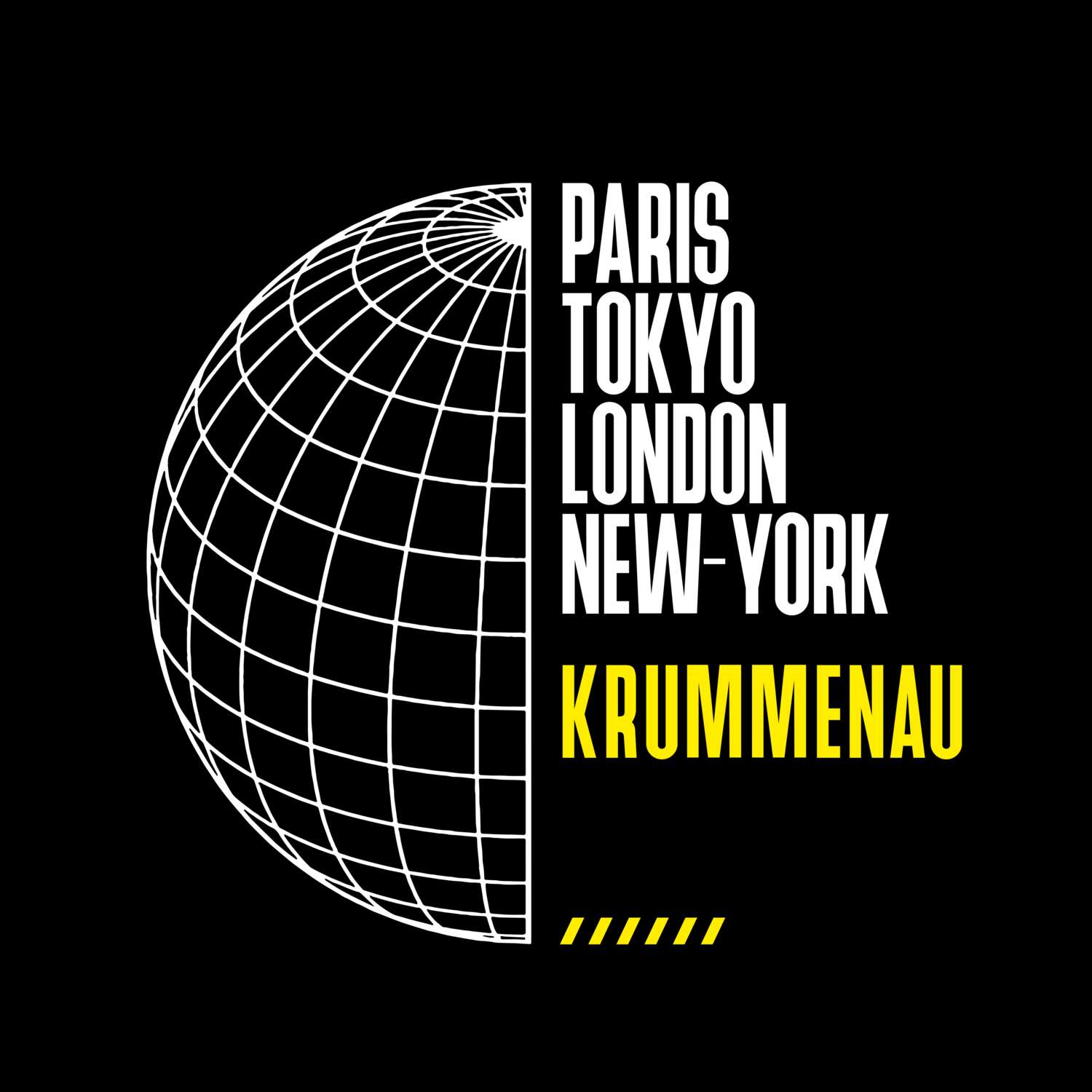 Krummenau T-Shirt »Paris Tokyo London«