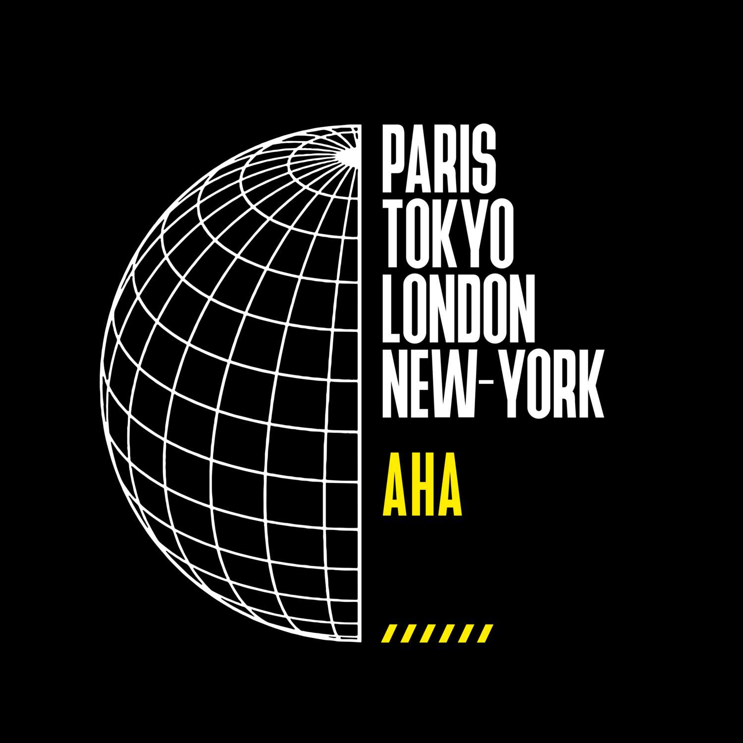 Aha T-Shirt »Paris Tokyo London«