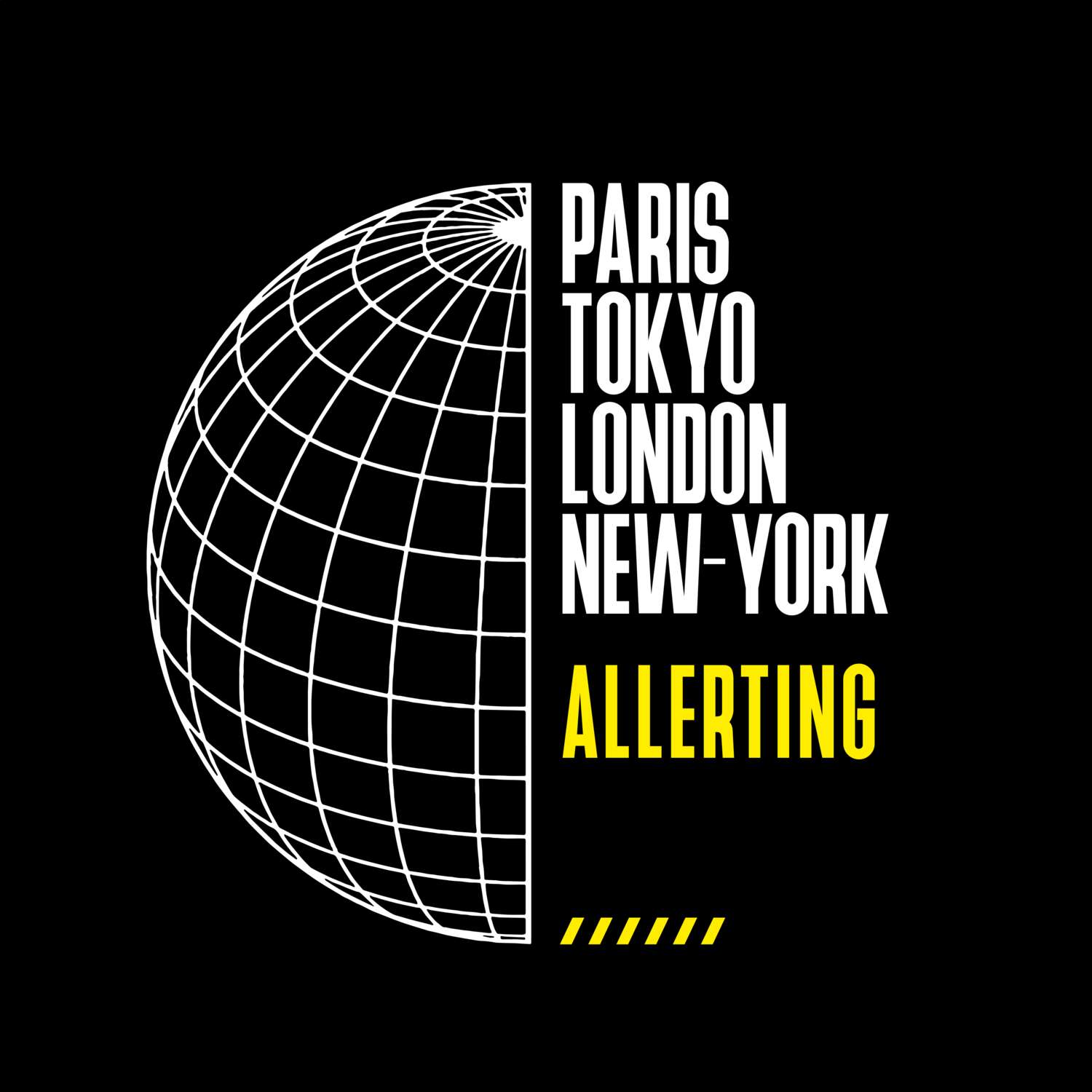 Allerting T-Shirt »Paris Tokyo London«