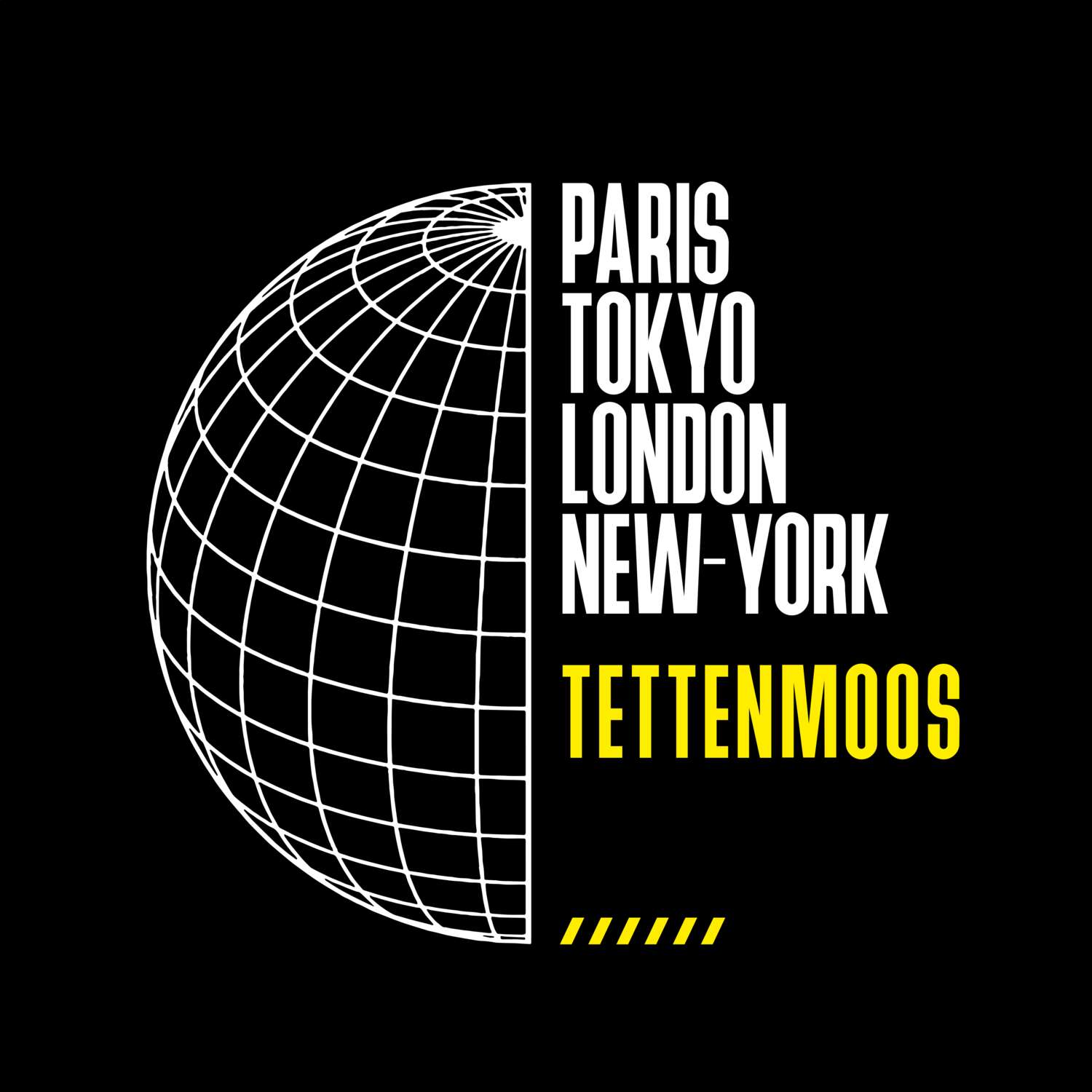 Tettenmoos T-Shirt »Paris Tokyo London«
