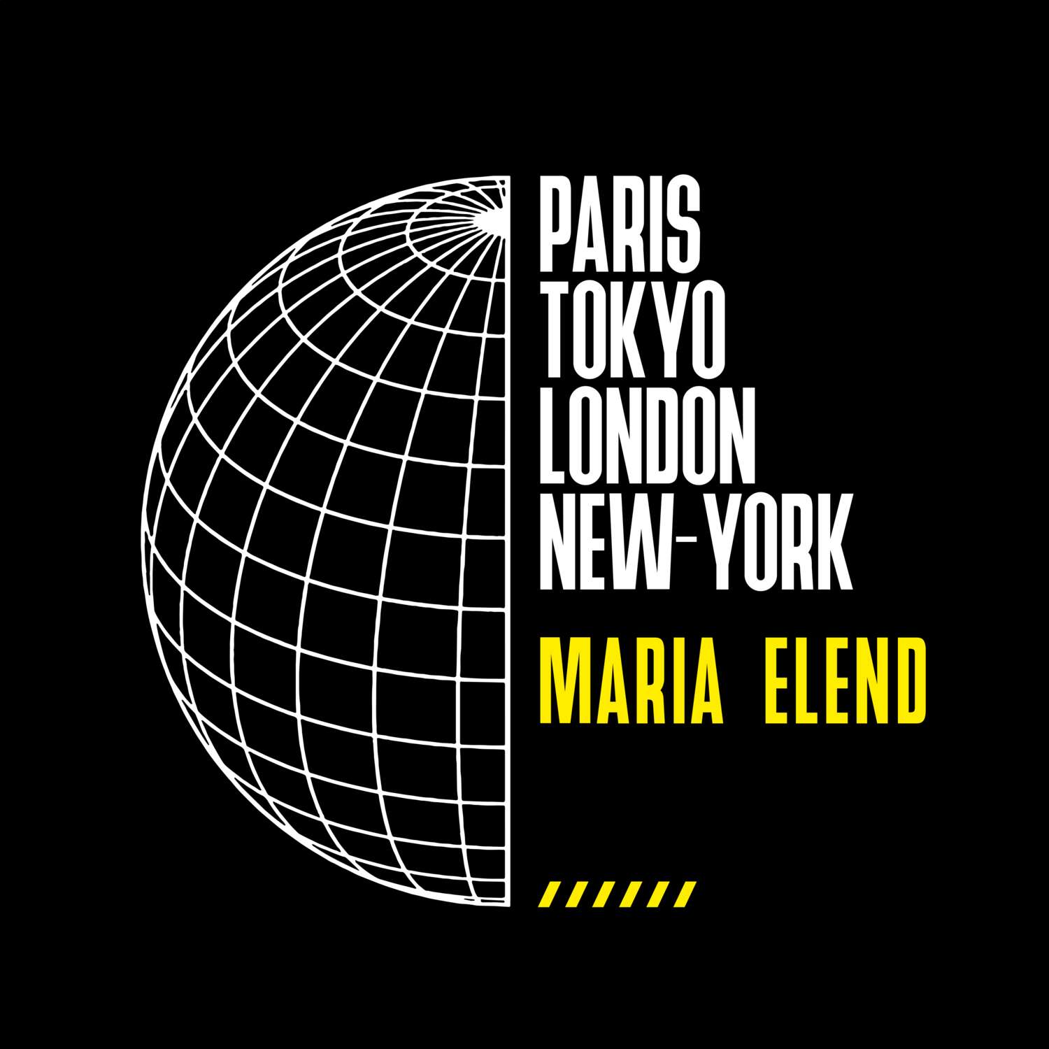 T-Shirt »Paris Tokyo London« für den Ort »Maria Elend«