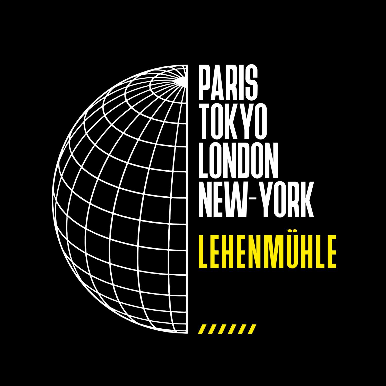 Lehenmühle T-Shirt »Paris Tokyo London«