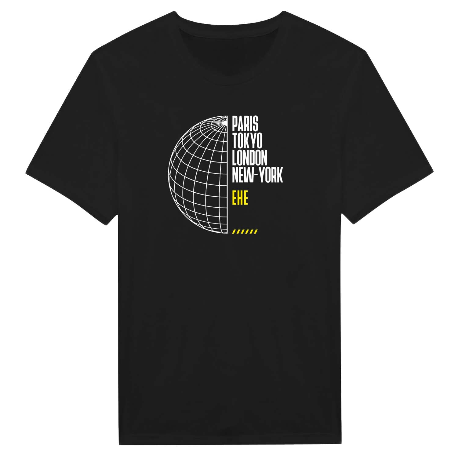 Ehe T-Shirt »Paris Tokyo London«