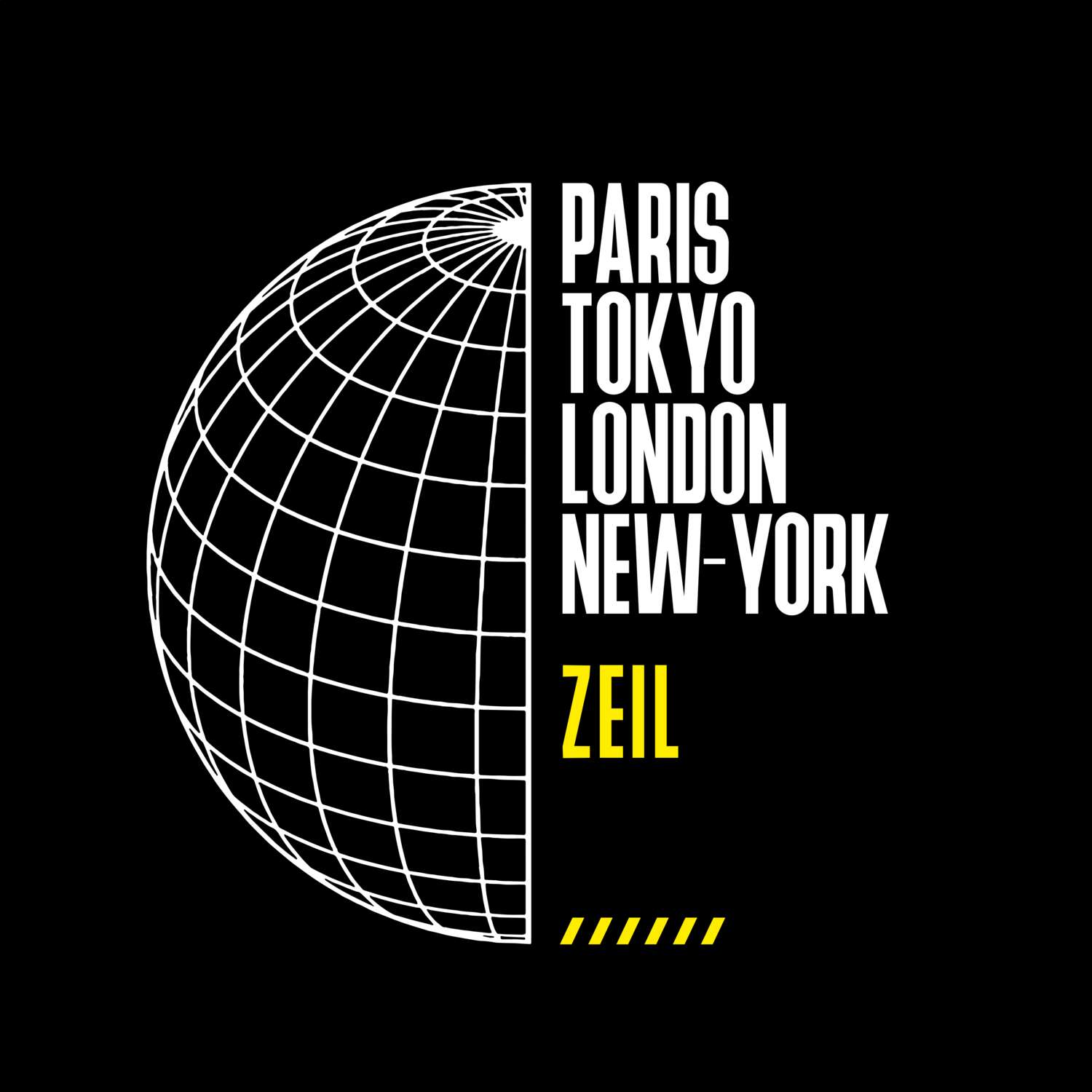 Zeil T-Shirt »Paris Tokyo London«