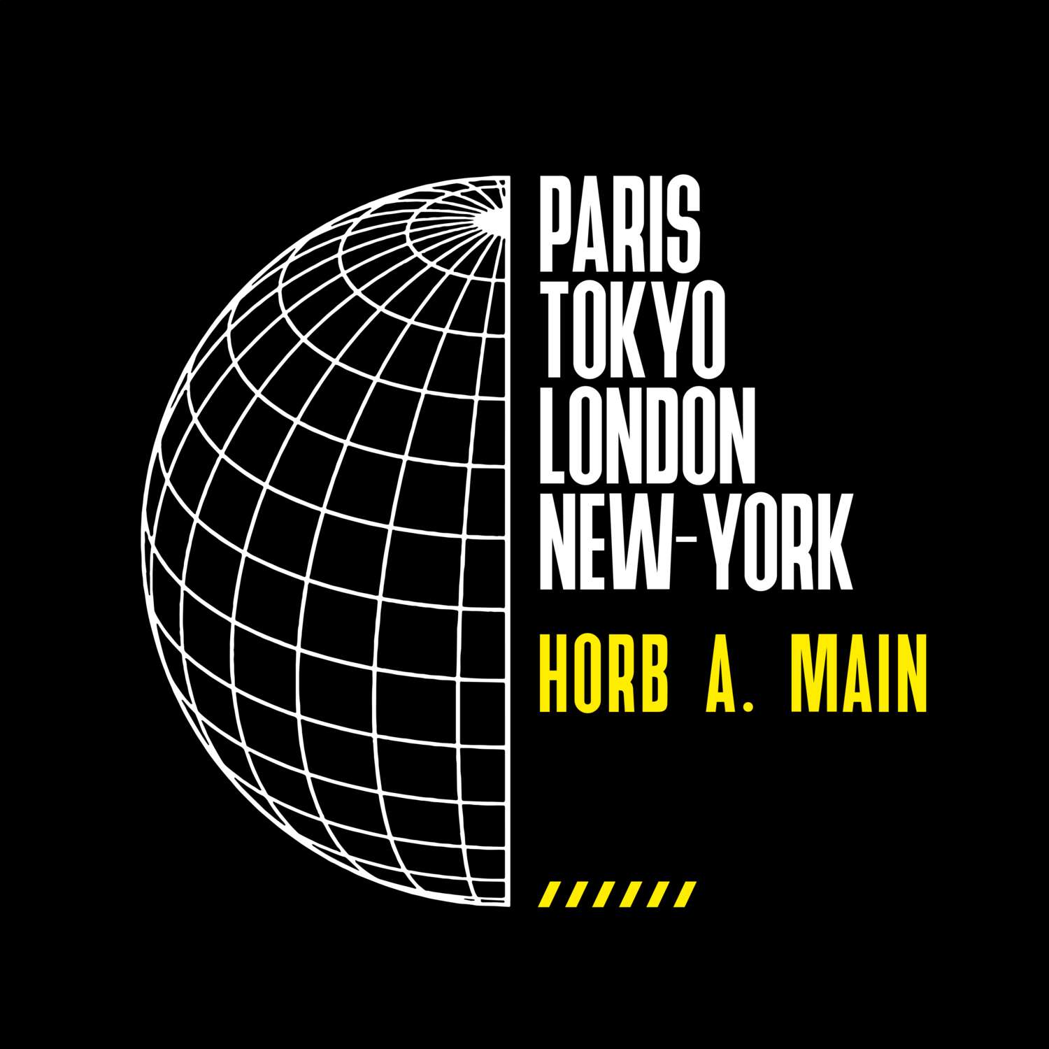 Horb a. Main T-Shirt »Paris Tokyo London«