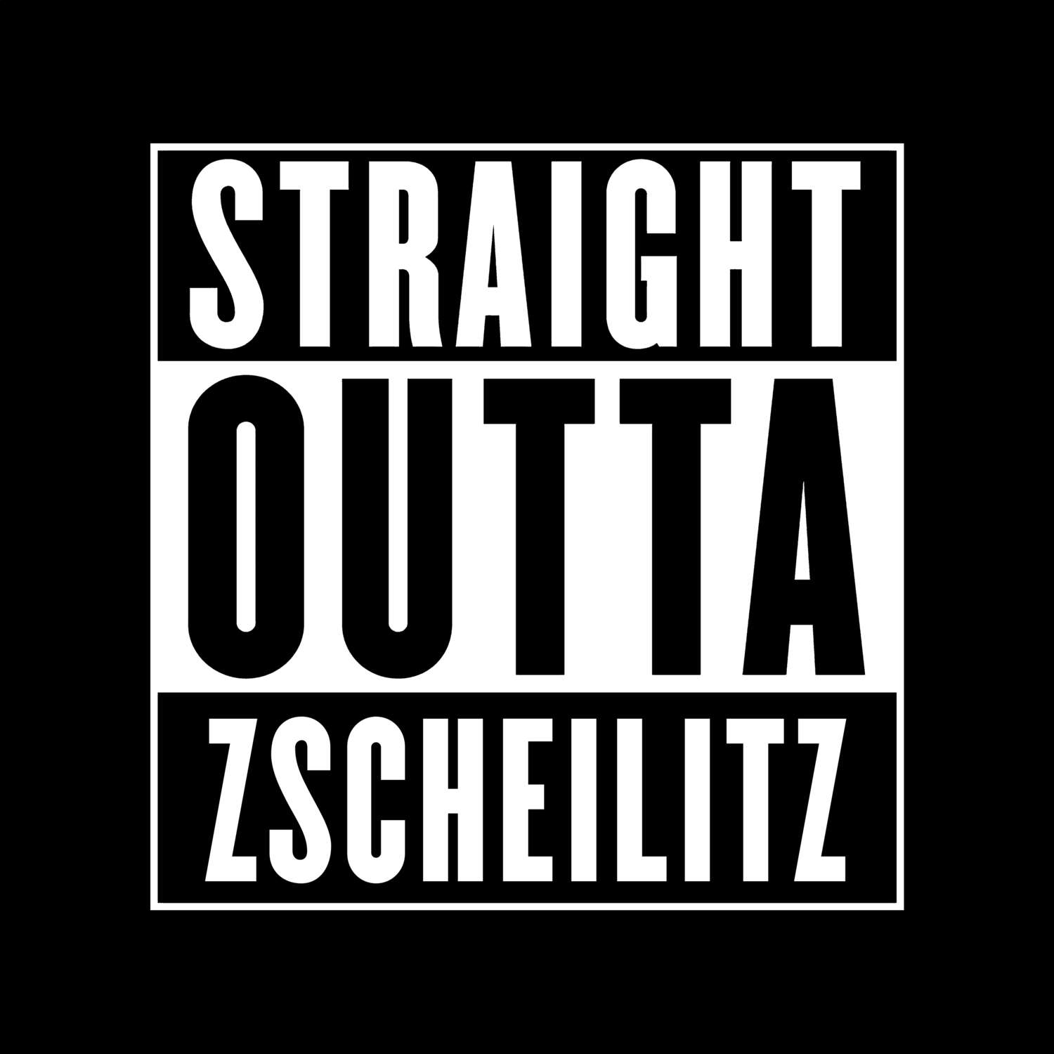 Zscheilitz T-Shirt »Straight Outta«