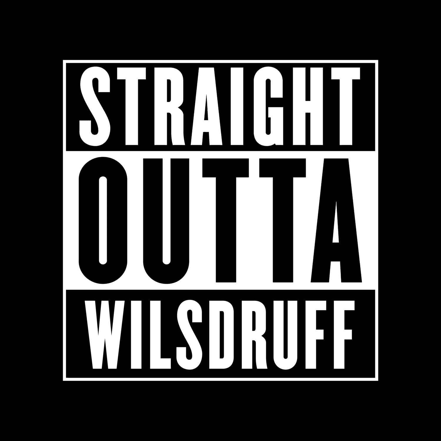 Wilsdruff T-Shirt »Straight Outta«