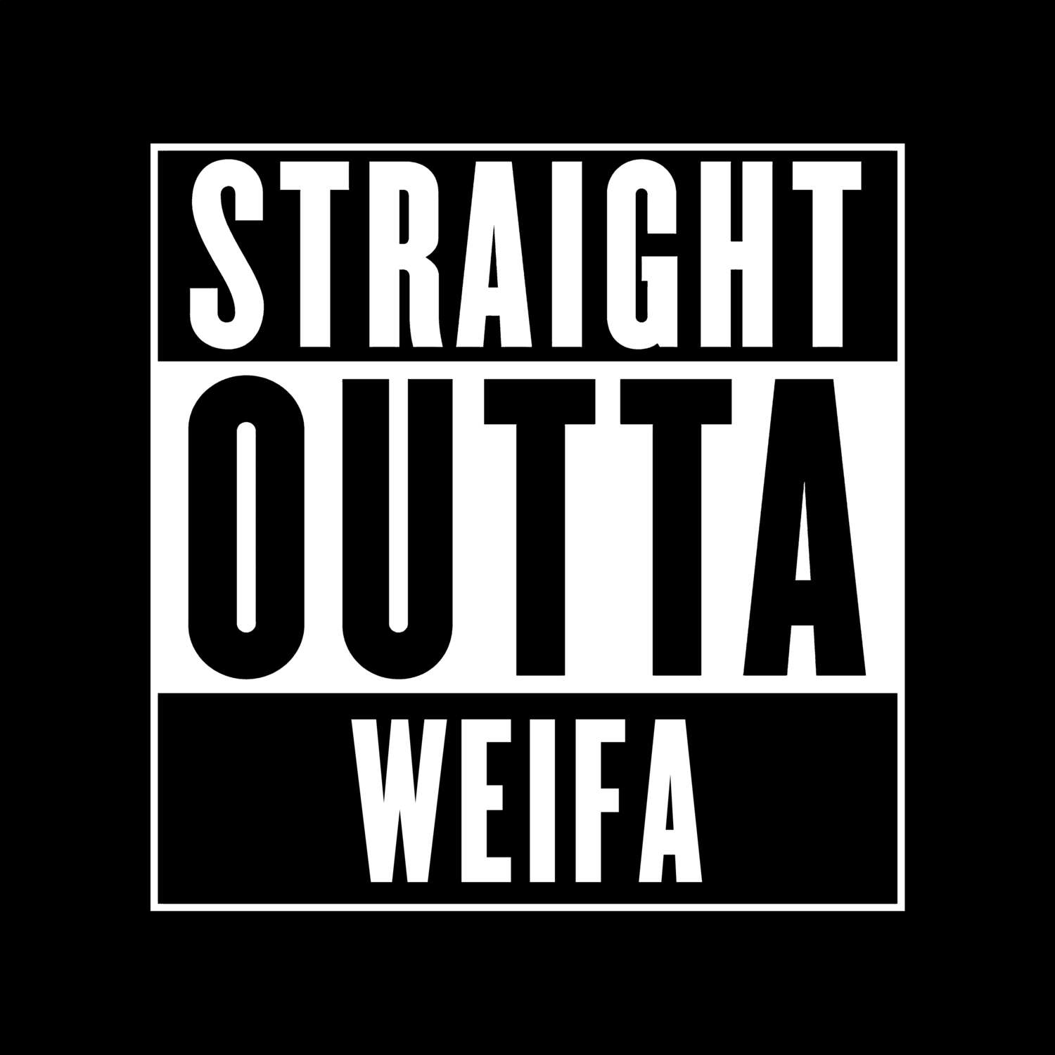 Weifa T-Shirt »Straight Outta«