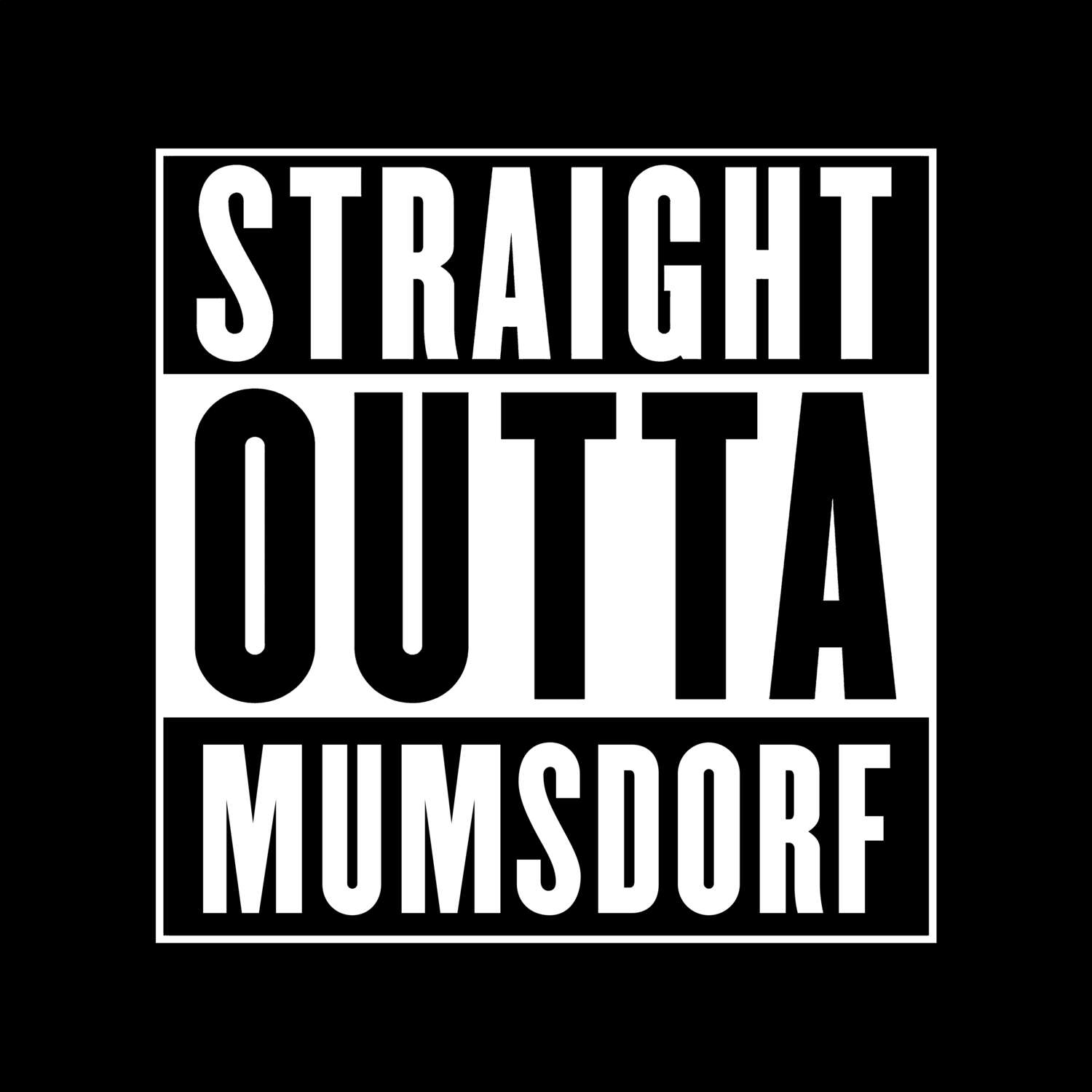 Mumsdorf T-Shirt »Straight Outta«