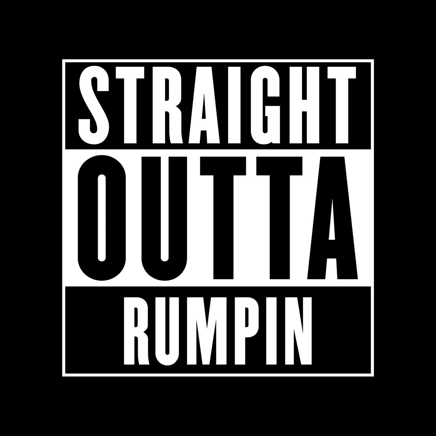 Rumpin T-Shirt »Straight Outta«