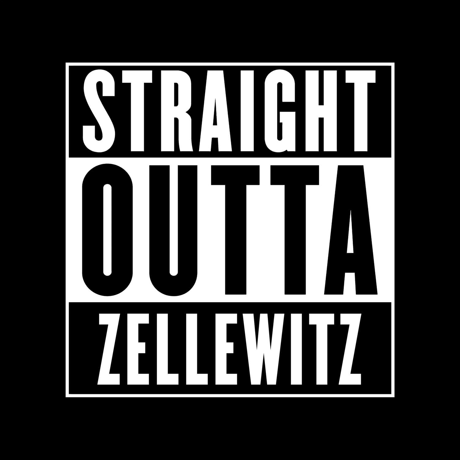 Zellewitz T-Shirt »Straight Outta«