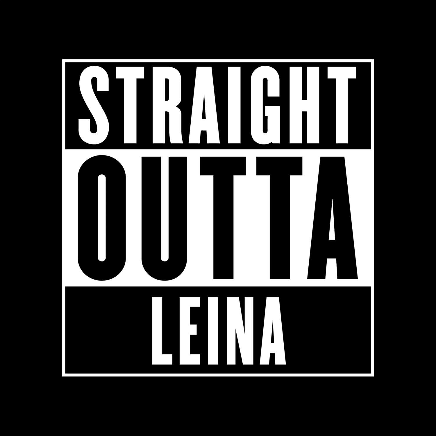 Leina T-Shirt »Straight Outta«