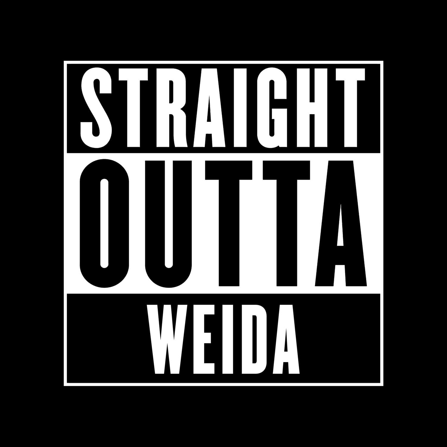 Weida T-Shirt »Straight Outta«