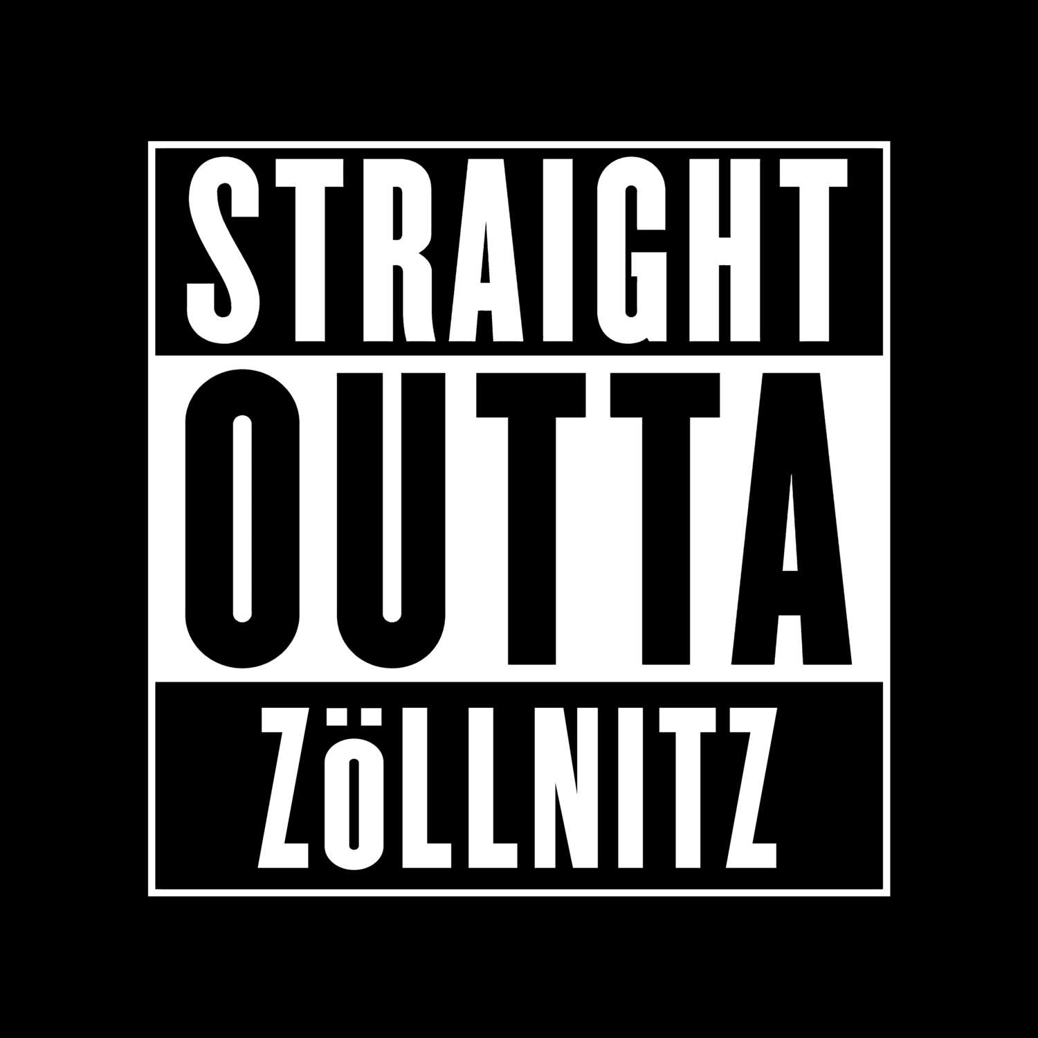 Zöllnitz T-Shirt »Straight Outta«