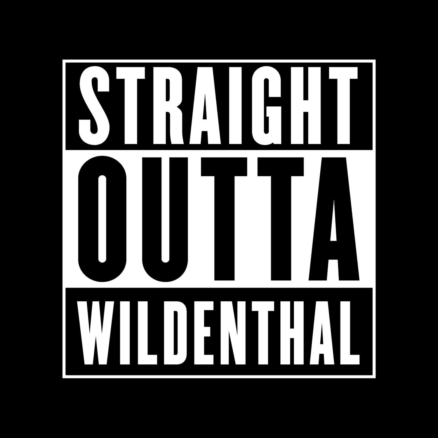Wildenthal T-Shirt »Straight Outta«