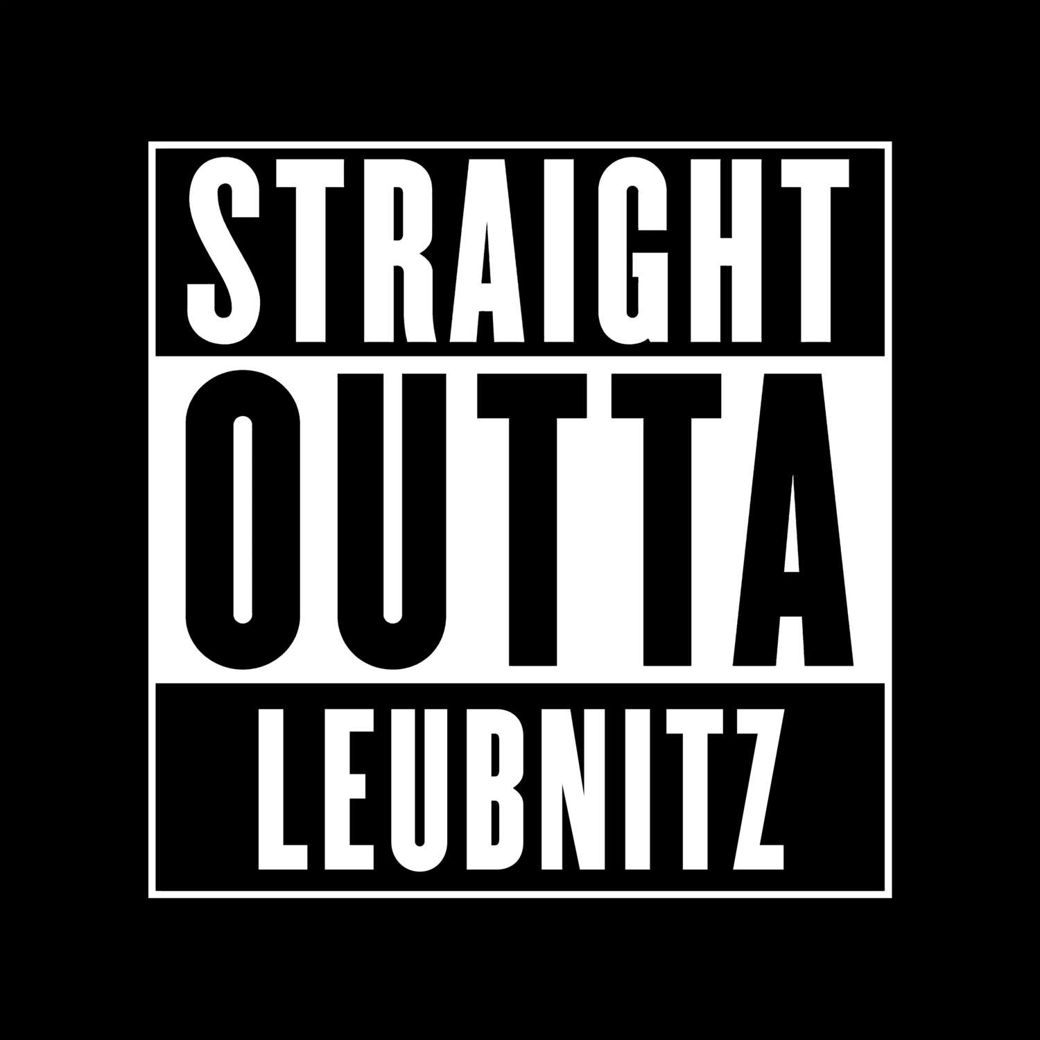 Leubnitz T-Shirt »Straight Outta«