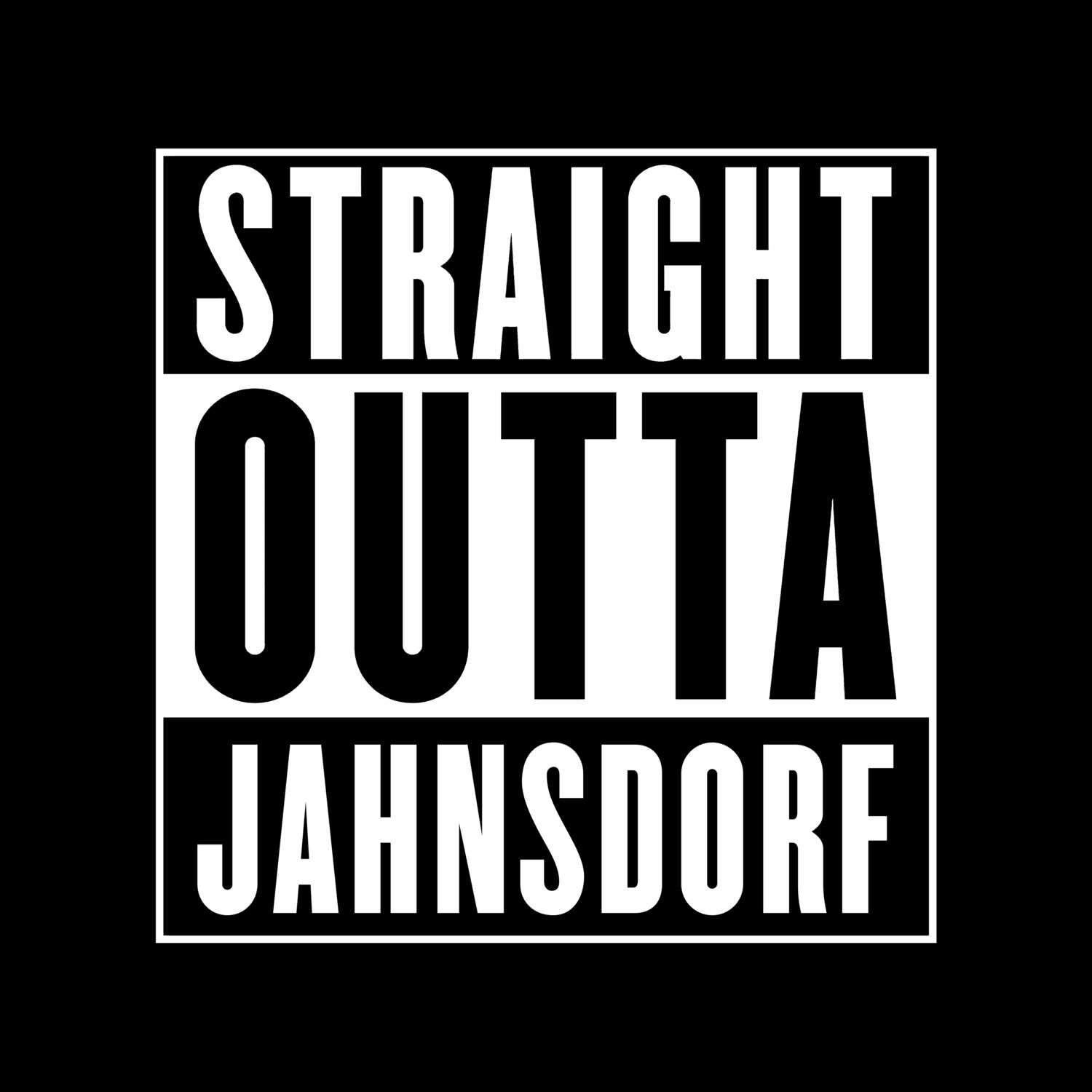Jahnsdorf T-Shirt »Straight Outta«