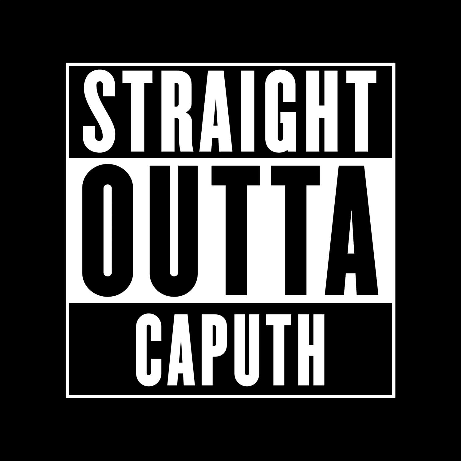 Caputh T-Shirt »Straight Outta«