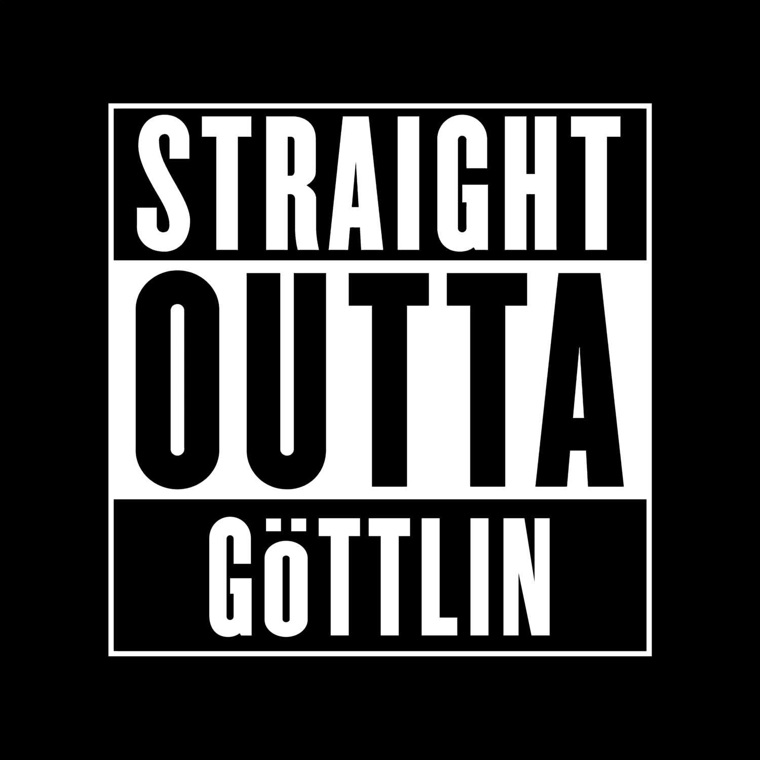 Göttlin T-Shirt »Straight Outta«