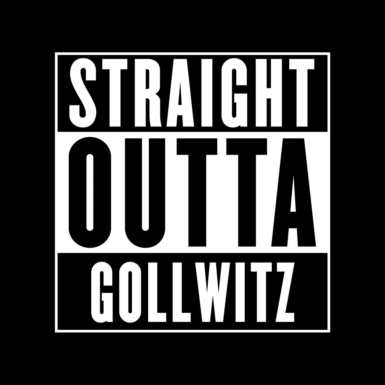 Gollwitz T-Shirt »Straight Outta«