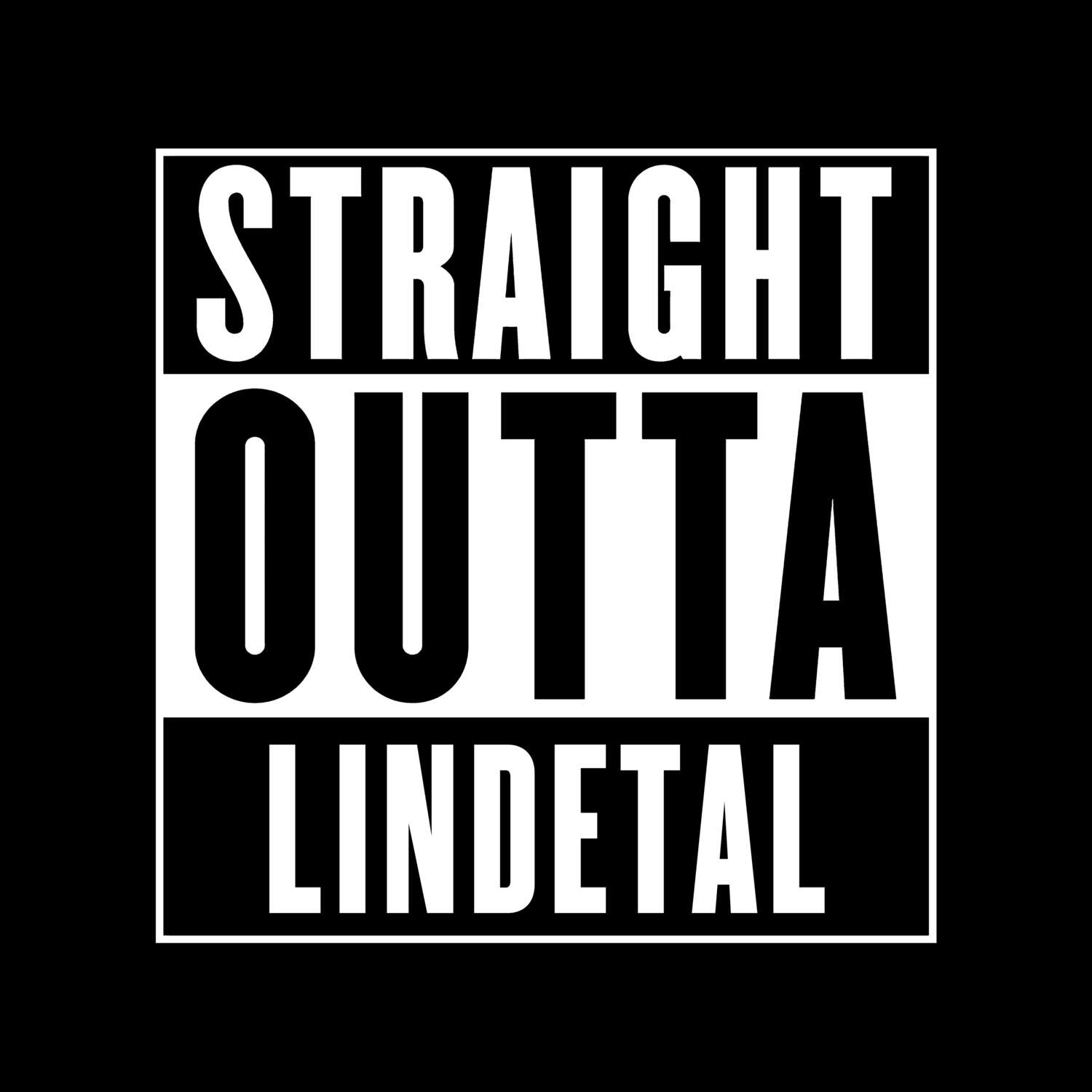 Lindetal T-Shirt »Straight Outta«