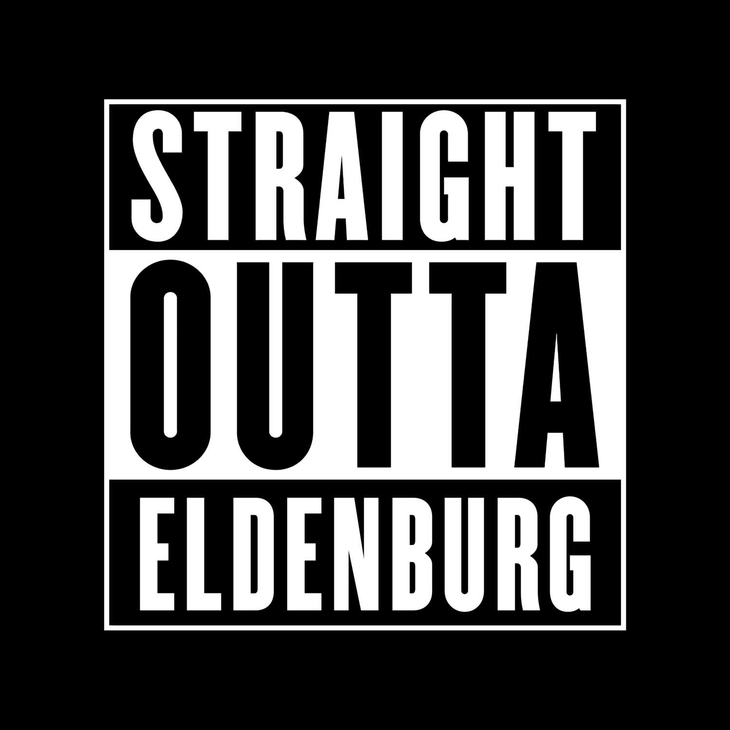 Eldenburg T-Shirt »Straight Outta«