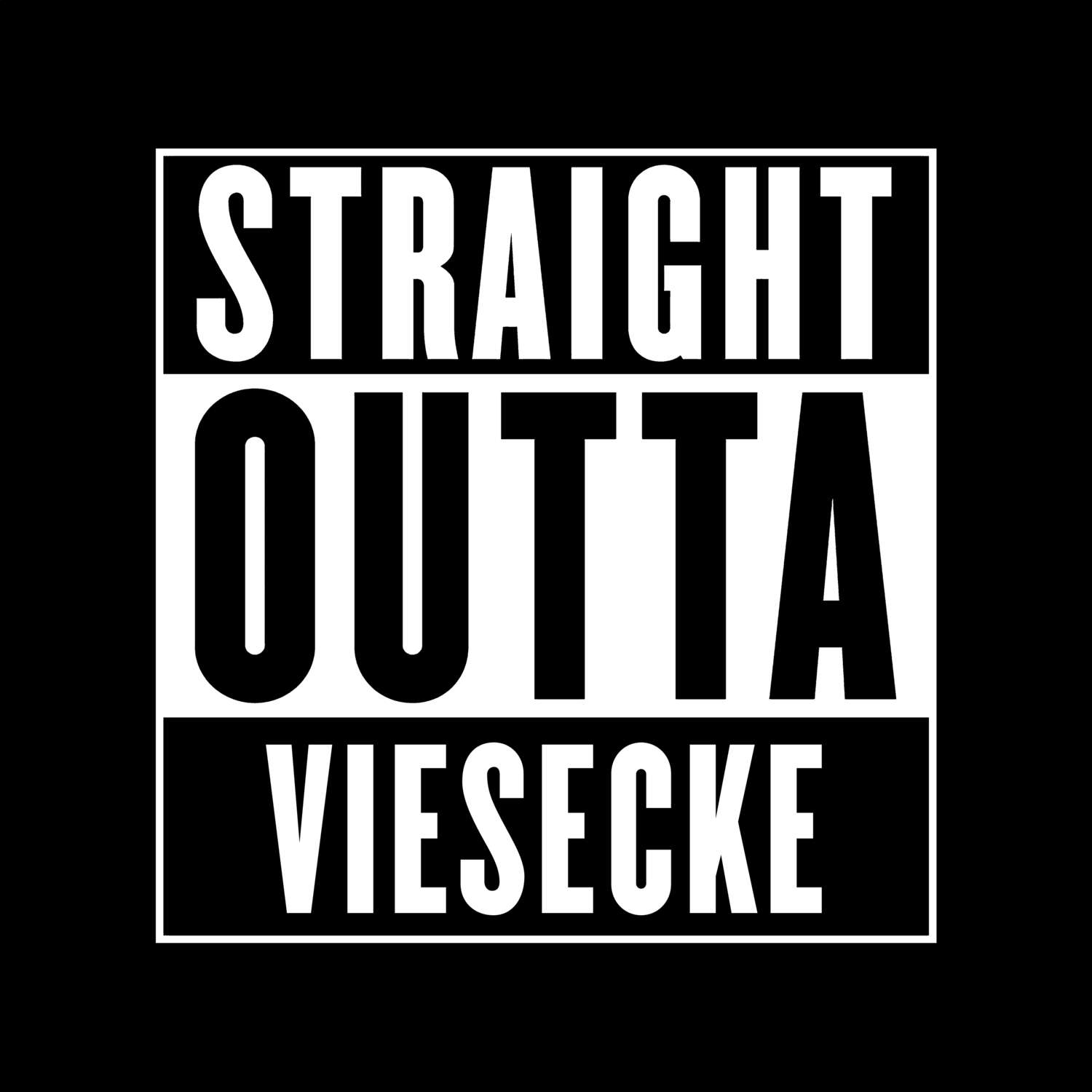Viesecke T-Shirt »Straight Outta«