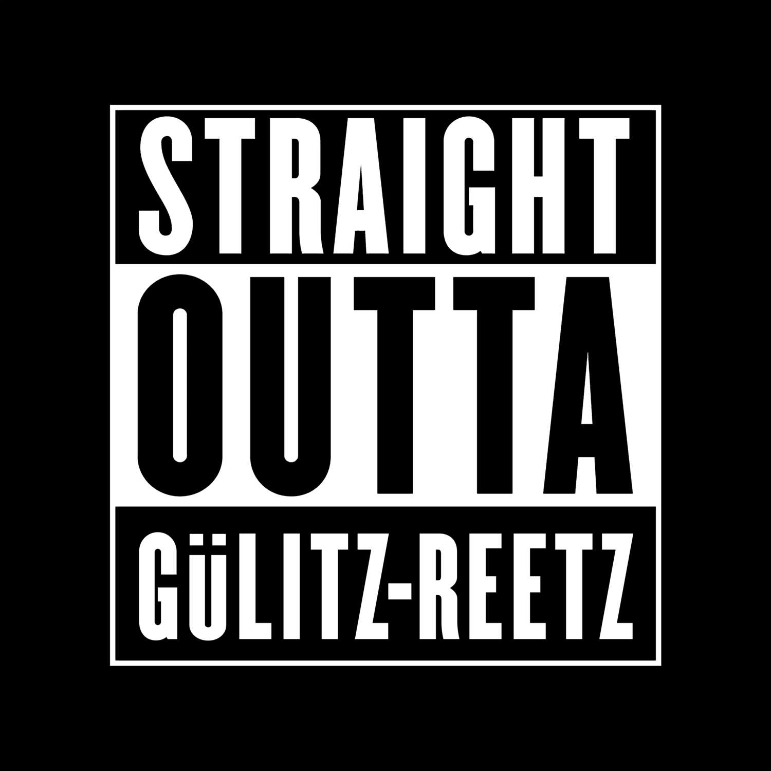 Gülitz-Reetz T-Shirt »Straight Outta«
