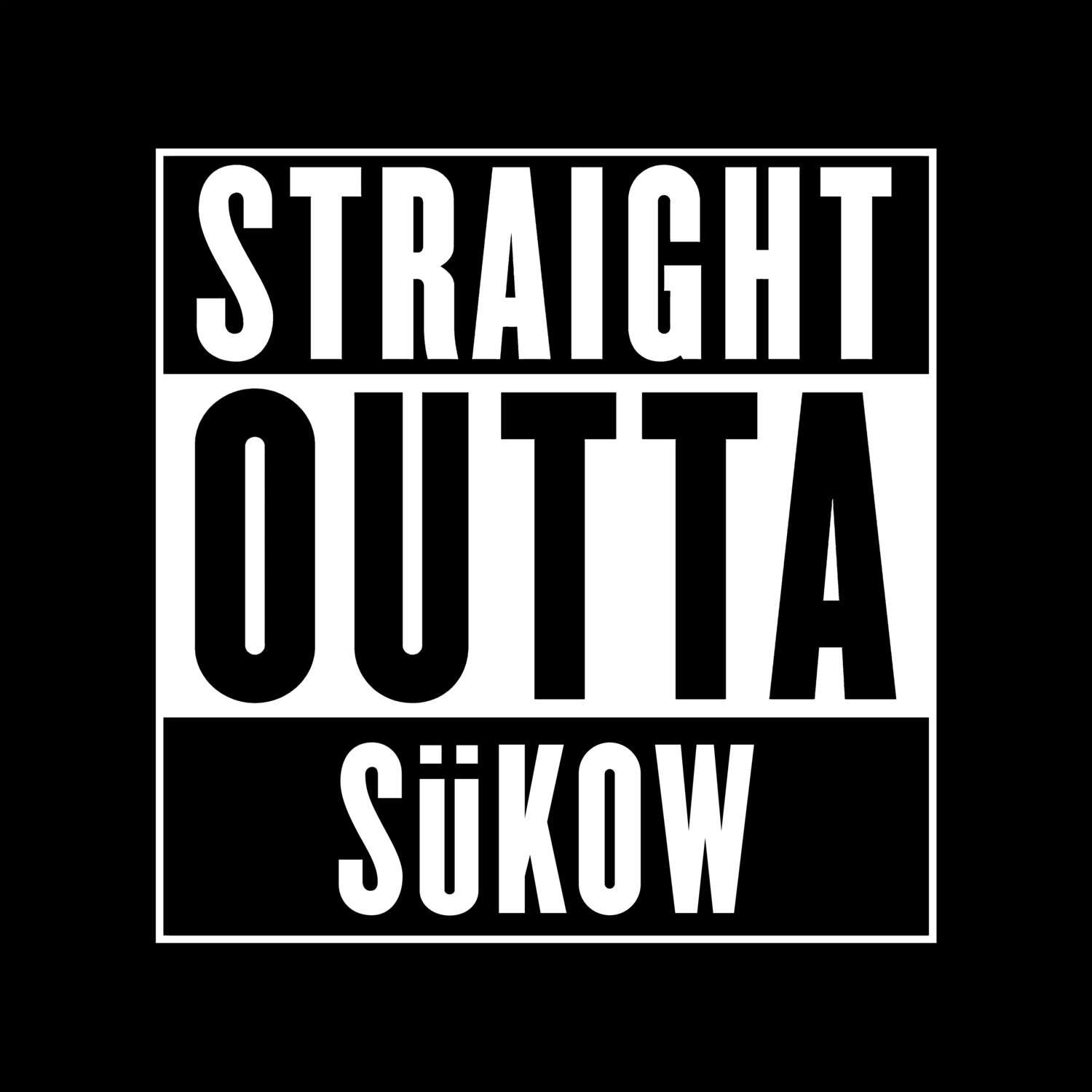 Sükow T-Shirt »Straight Outta«