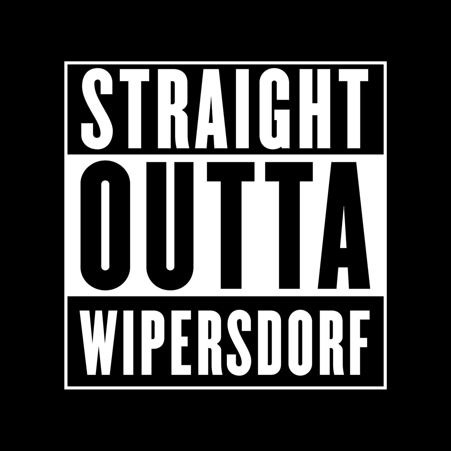 Wipersdorf T-Shirt »Straight Outta«