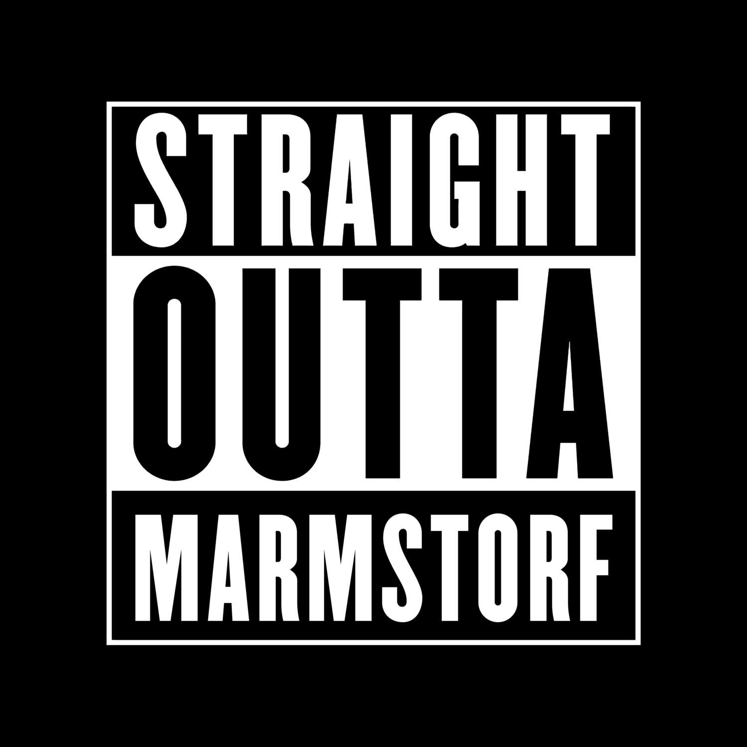 Marmstorf T-Shirt »Straight Outta«